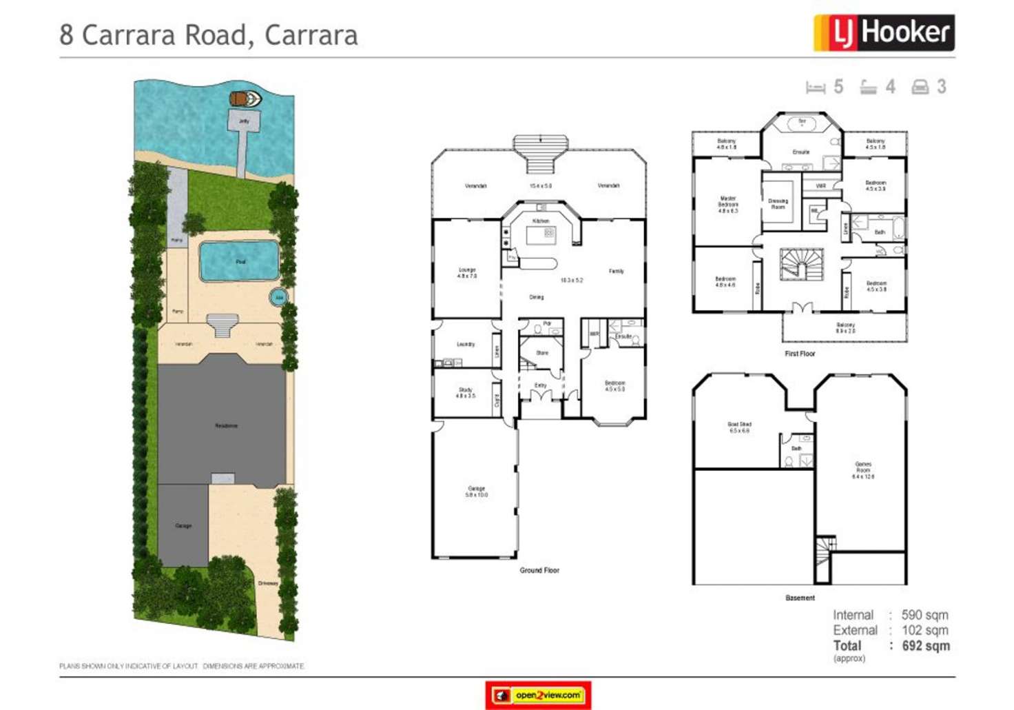Floorplan of Homely house listing, 8 Carrara Road, Carrara QLD 4211