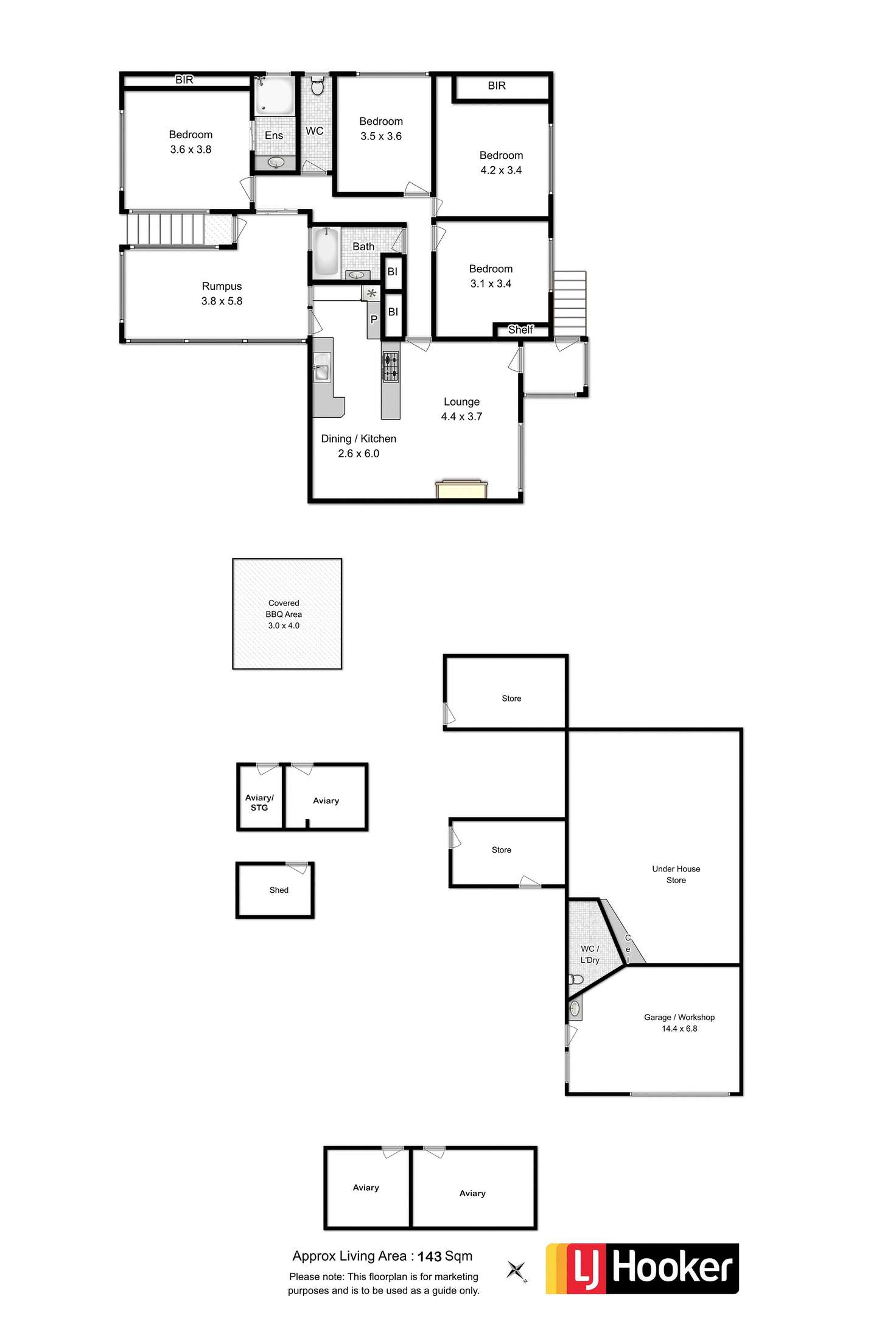 Floorplan of Homely house listing, 24 Spring Street, Claremont TAS 7011