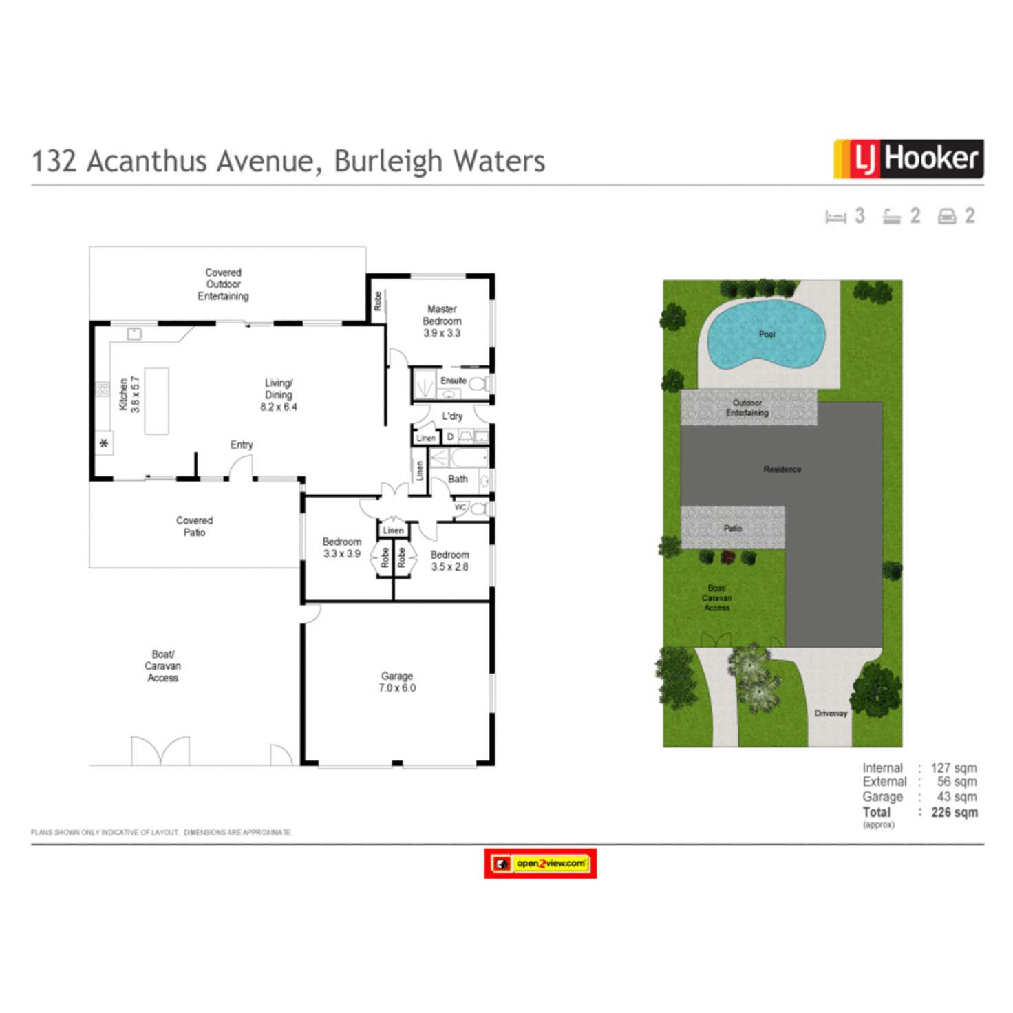Floorplan of Homely house listing, 132 Acanthus Avenue, Burleigh Waters QLD 4220