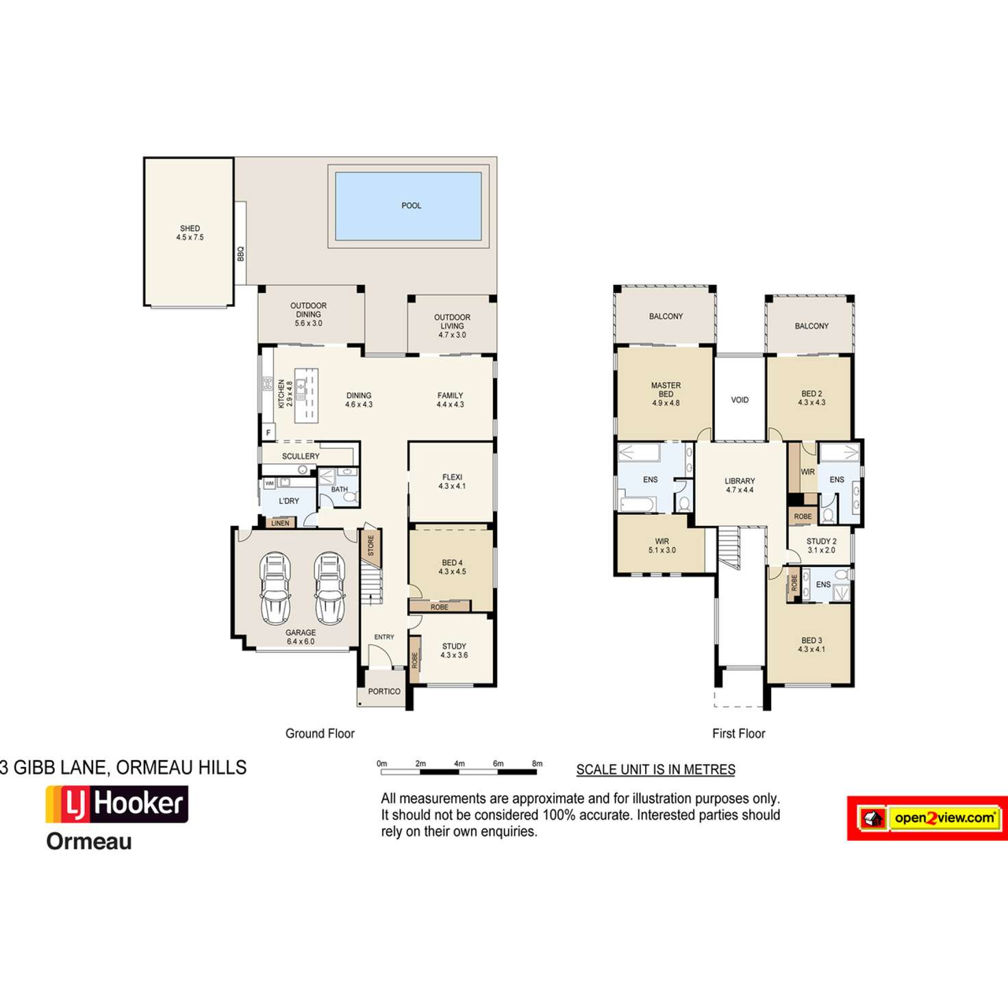 Floorplan of Homely house listing, 3 Gibb Lane, Ormeau Hills QLD 4208