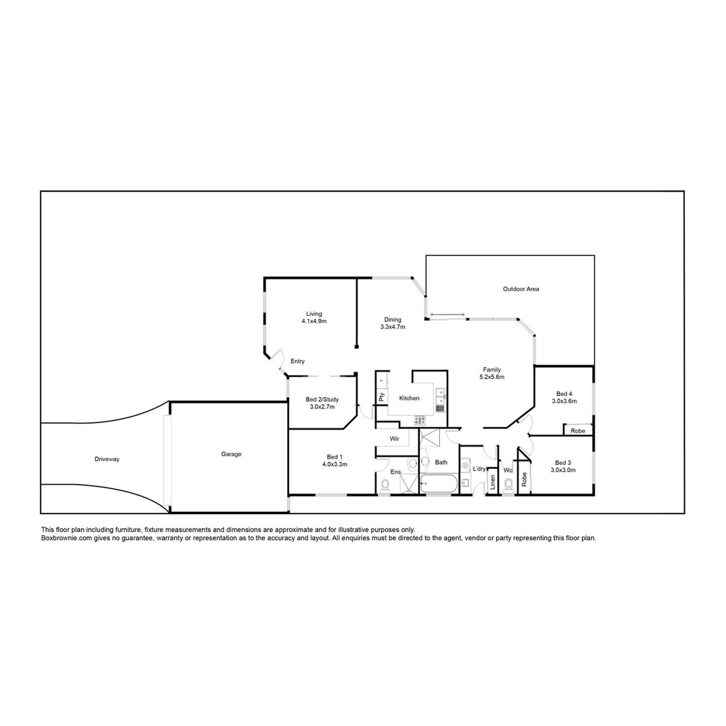 Floorplan of Homely house listing, 31 William Leake Avenue, Seabrook VIC 3028