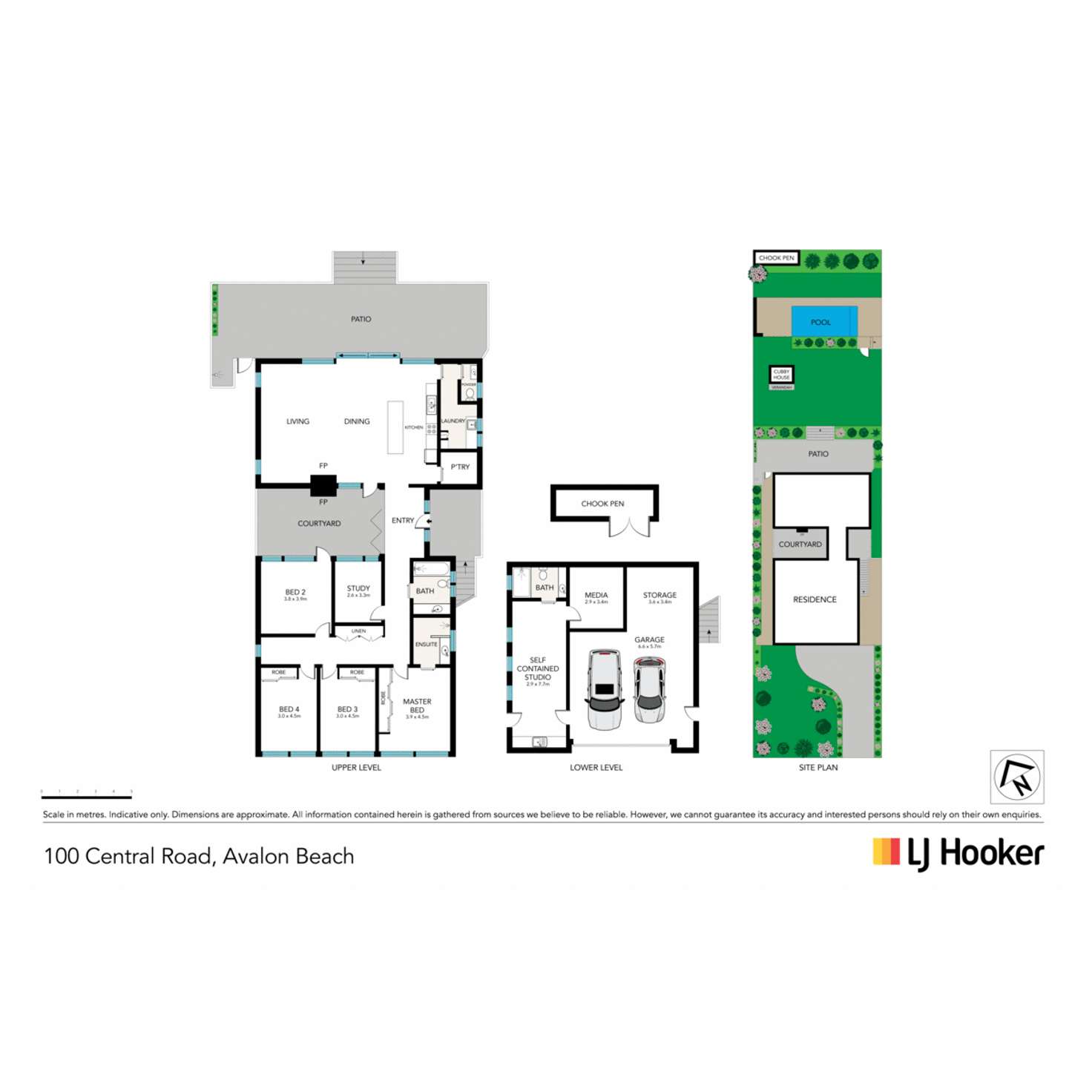 Floorplan of Homely house listing, 100 Central Road, Avalon Beach NSW 2107
