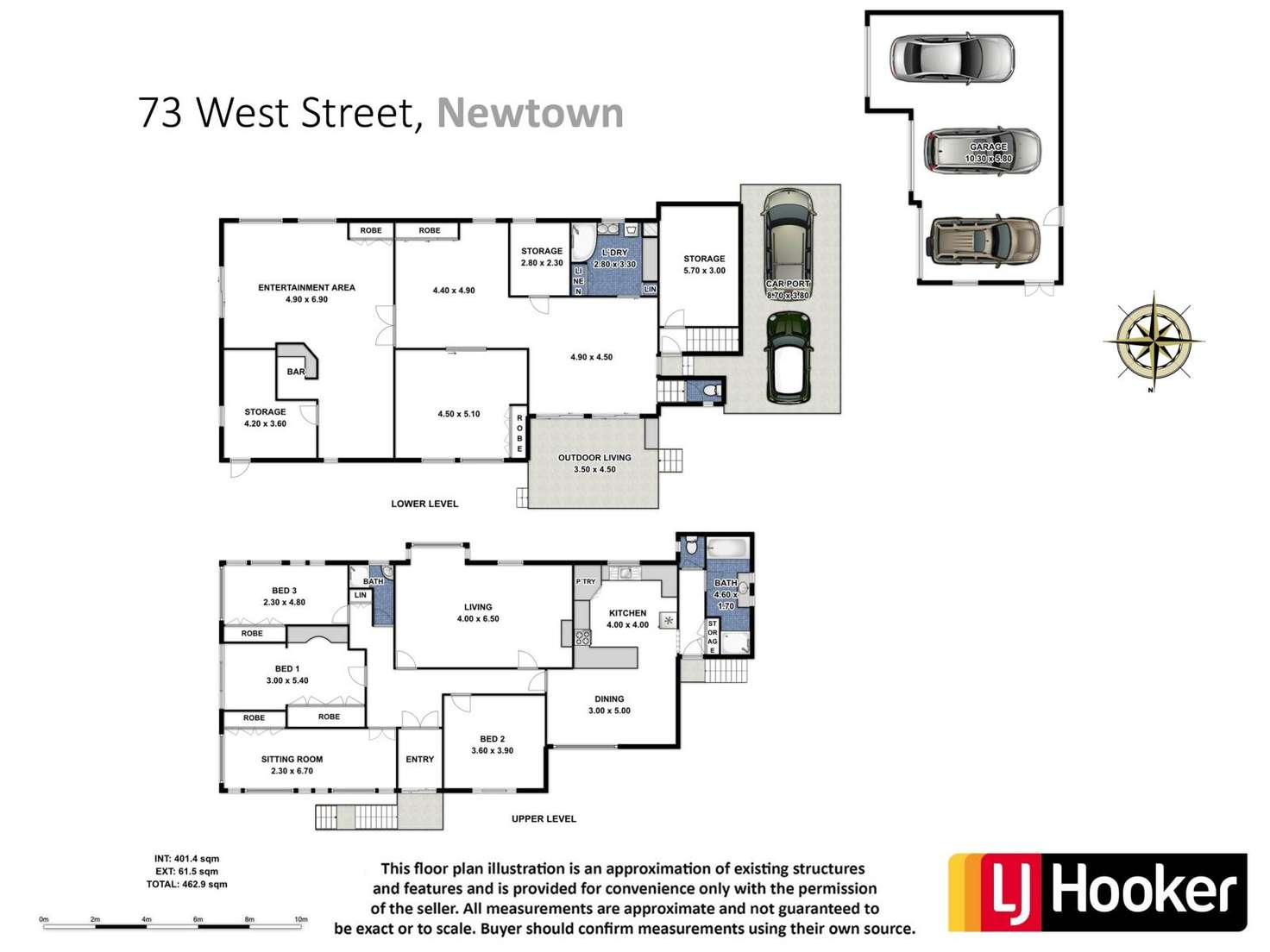 Floorplan of Homely house listing, 73 West Street, Newtown QLD 4350