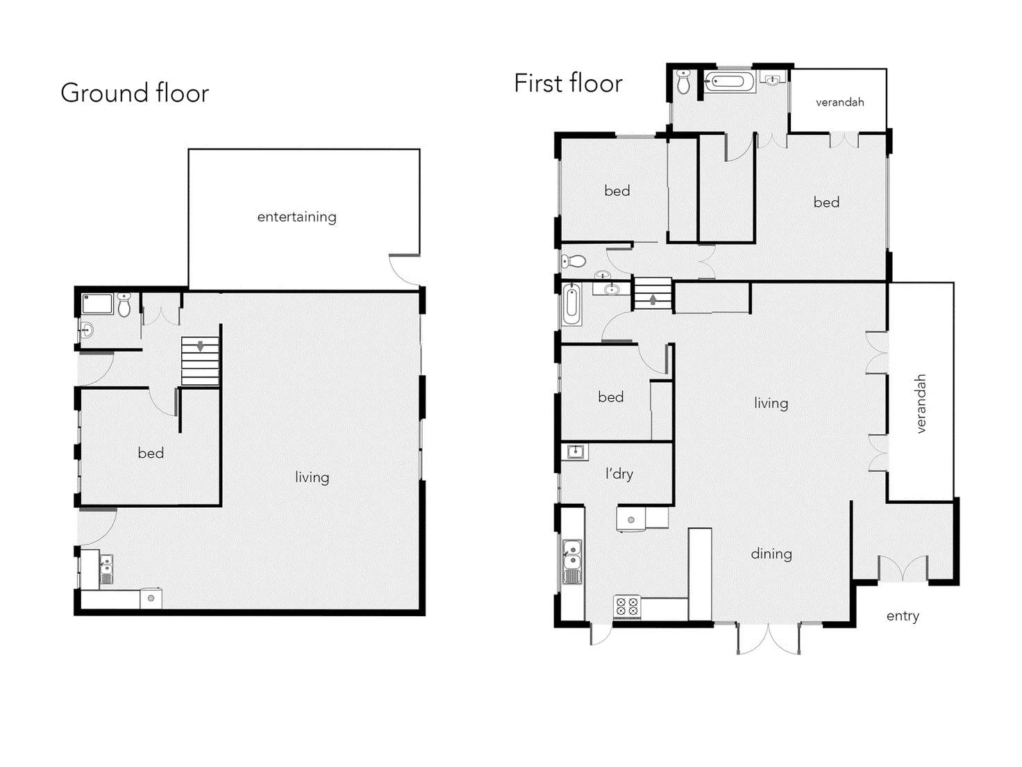 Floorplan of Homely house listing, 4-6 Tolson Close, Brinsmead QLD 4870