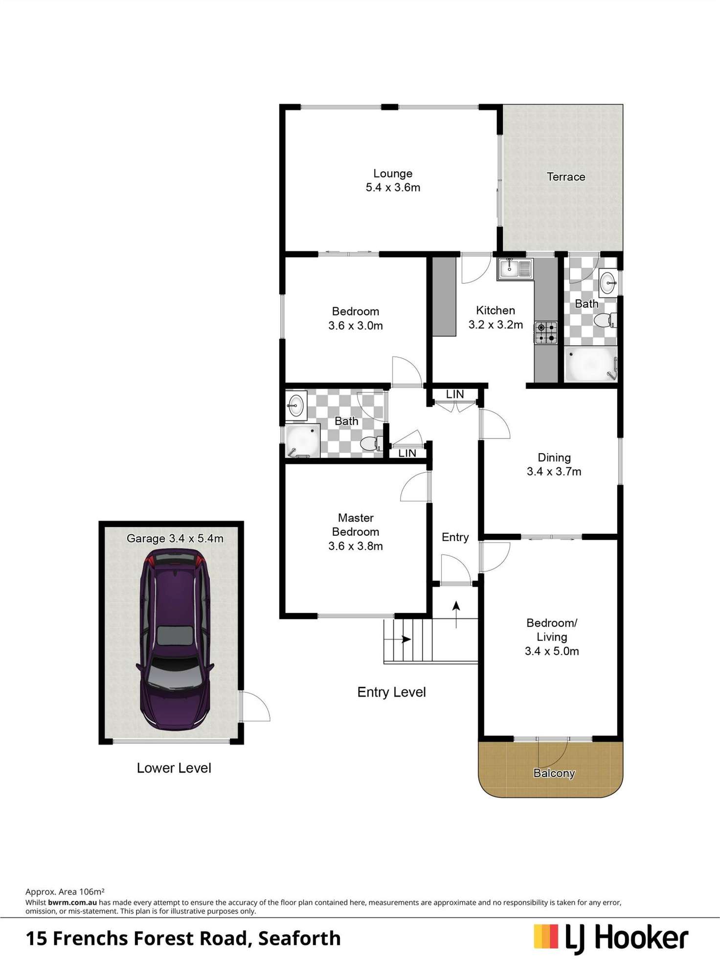Floorplan of Homely house listing, 15 Frenchs Forest Road, Seaforth NSW 2092