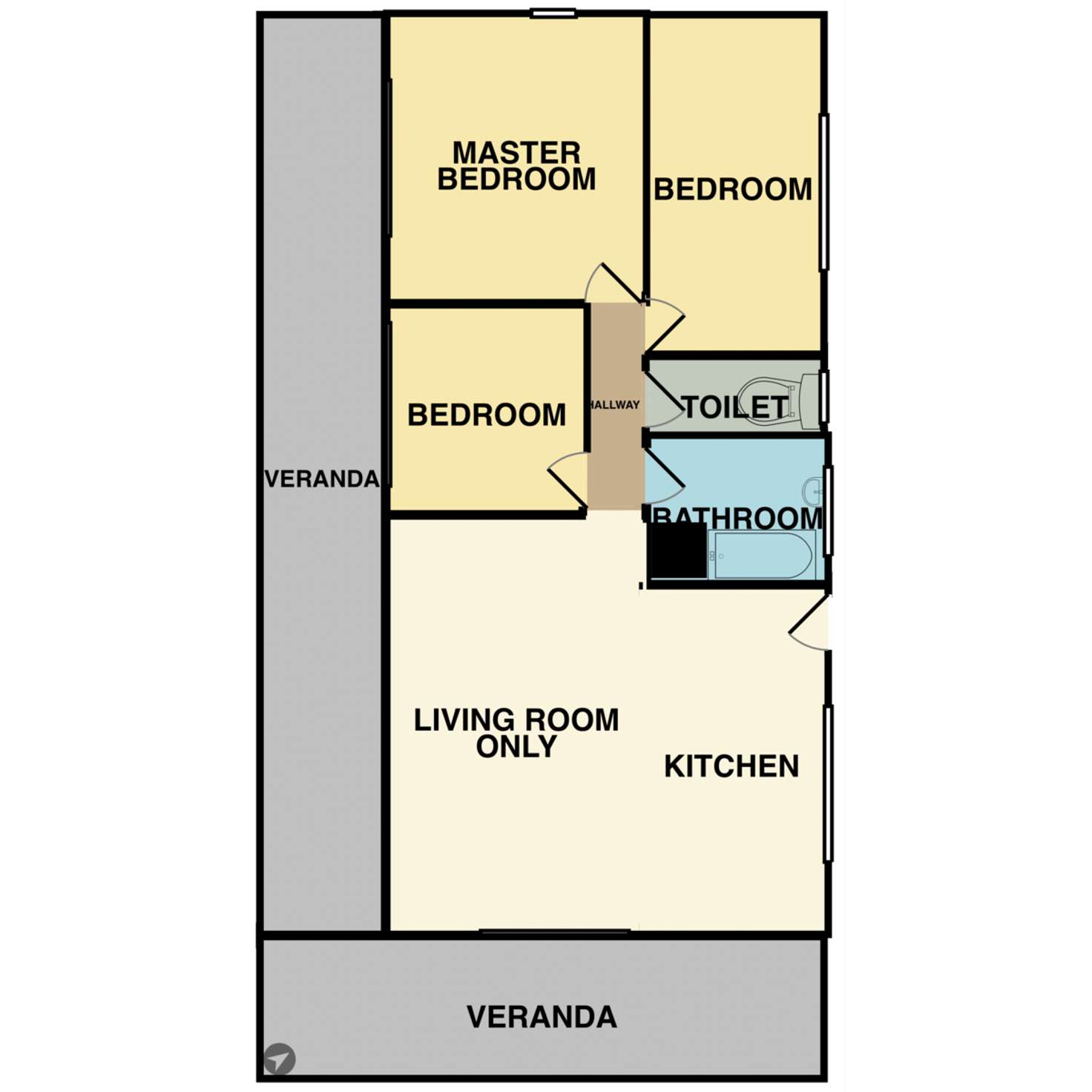 Floorplan of Homely house listing, 14 Capembah Street, Coochiemudlo Island QLD 4184
