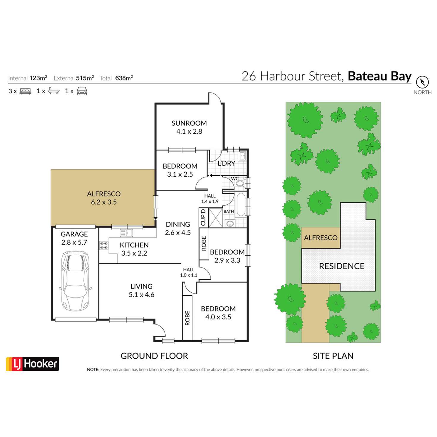 Floorplan of Homely house listing, 26 Harbour Street, Bateau Bay NSW 2261