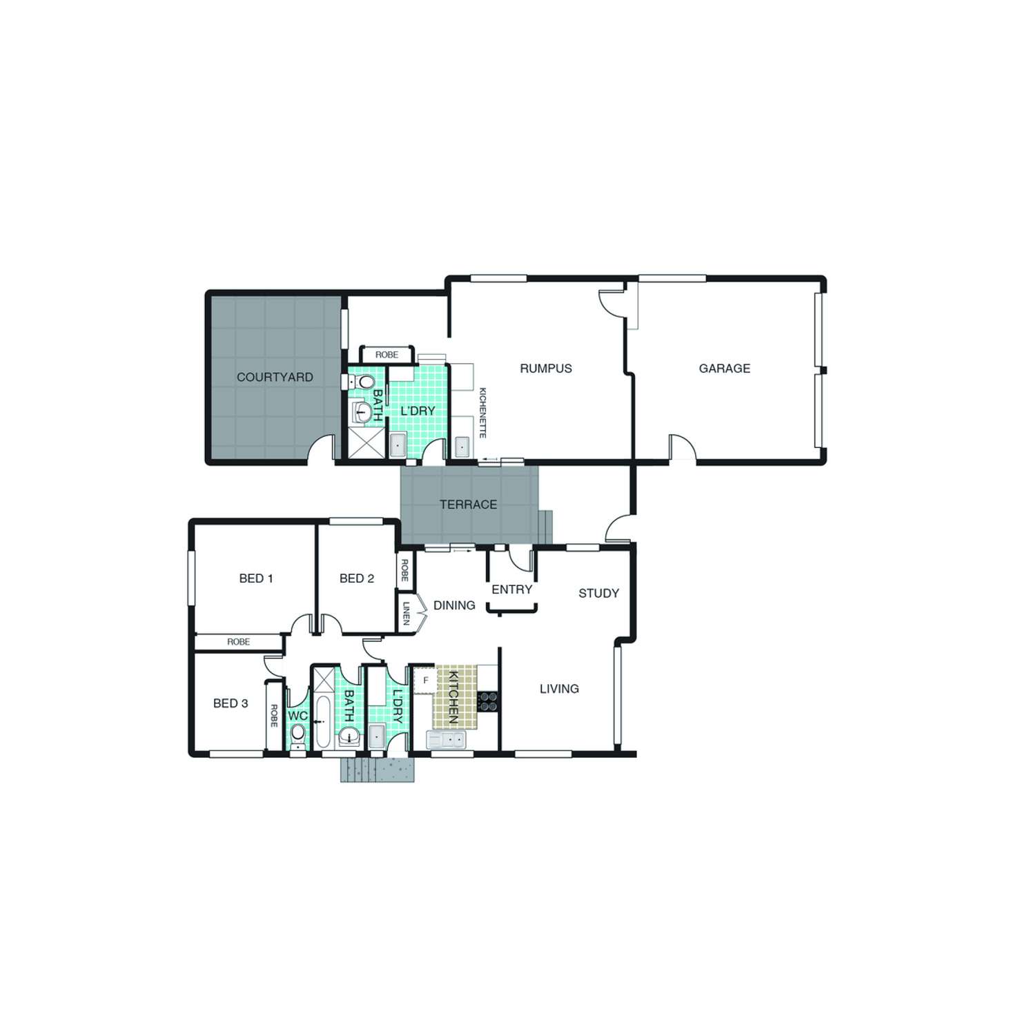 Floorplan of Homely house listing, 41 Davidson Street, Higgins ACT 2615