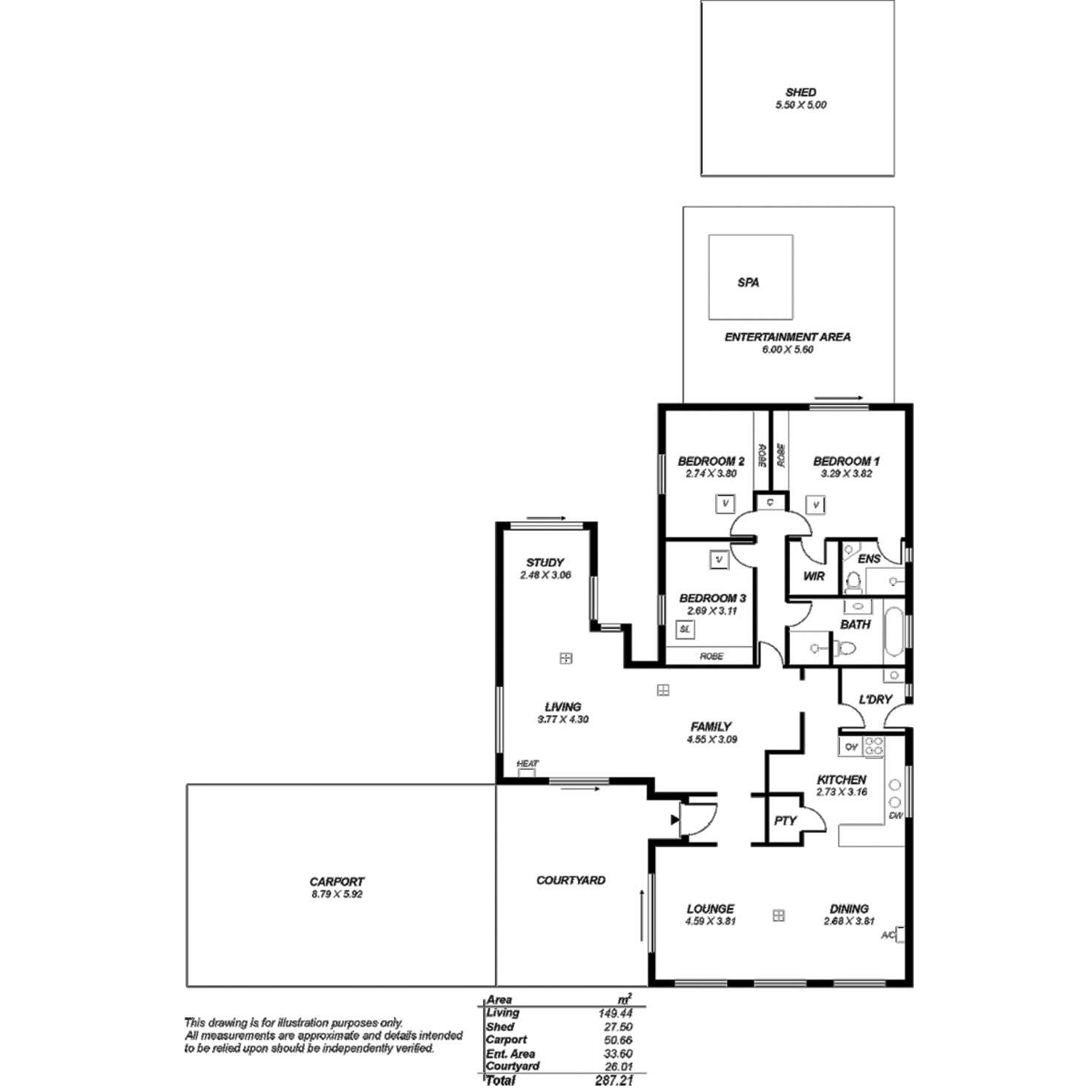 Floorplan of Homely house listing, 479 Grenfell Road, Banksia Park SA 5091