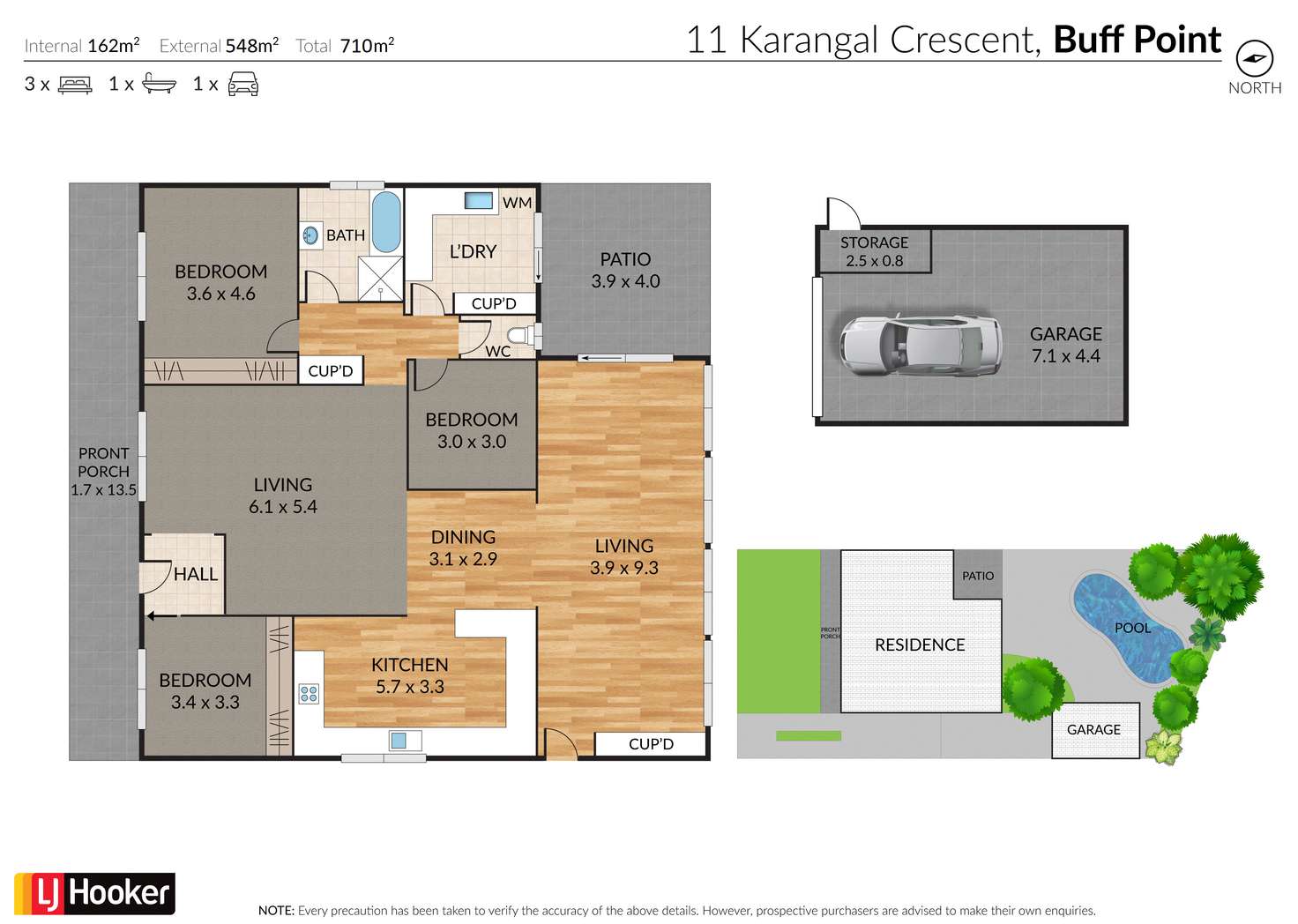 Floorplan of Homely house listing, 11 Karangal Crescent, Buff Point NSW 2262