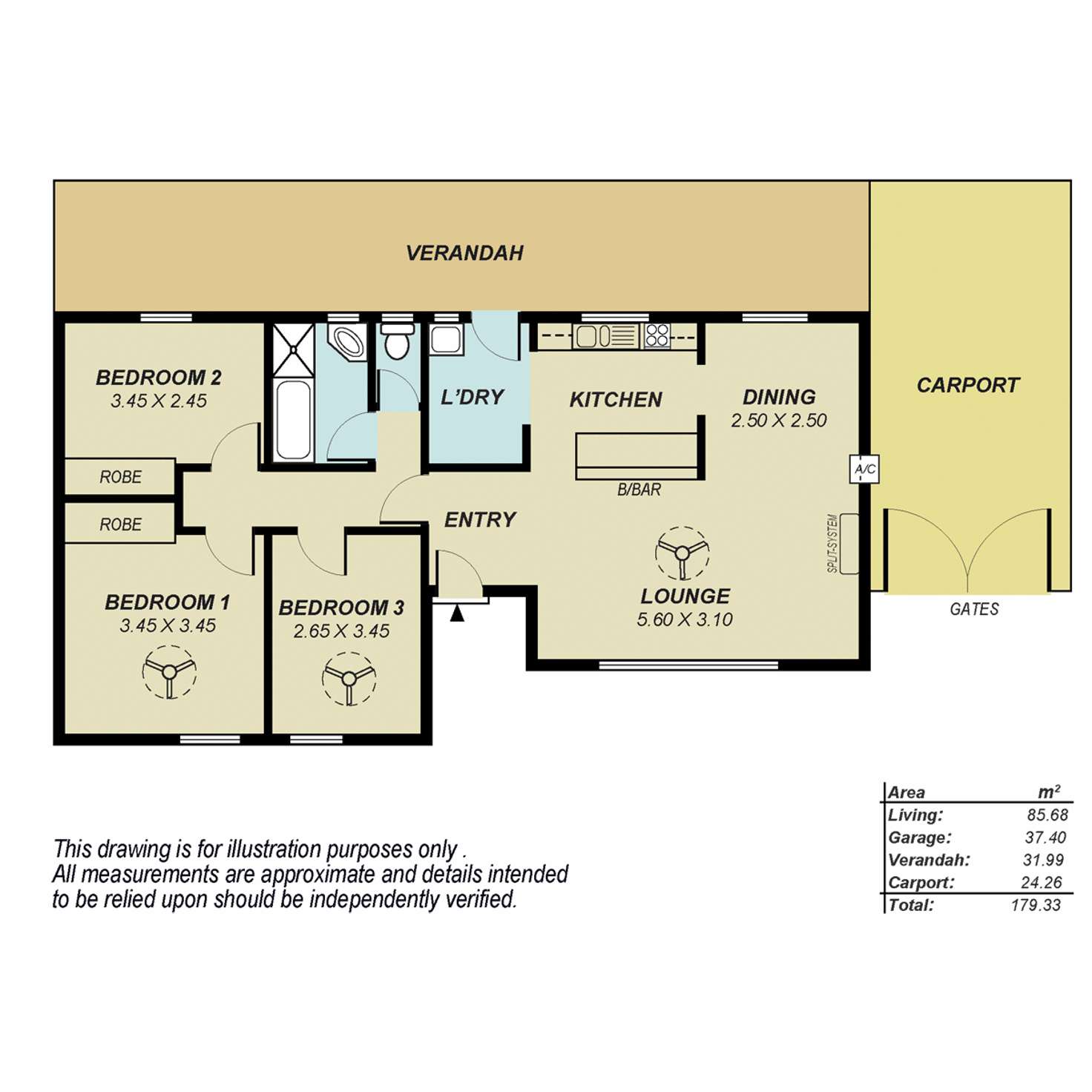 Floorplan of Homely house listing, 43 Caruso Crescent, Brahma Lodge SA 5109