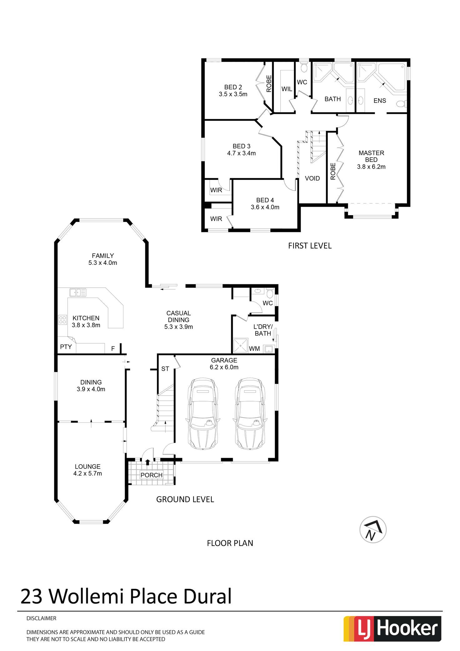 Floorplan of Homely house listing, 23 Wollemi Place, Dural NSW 2158