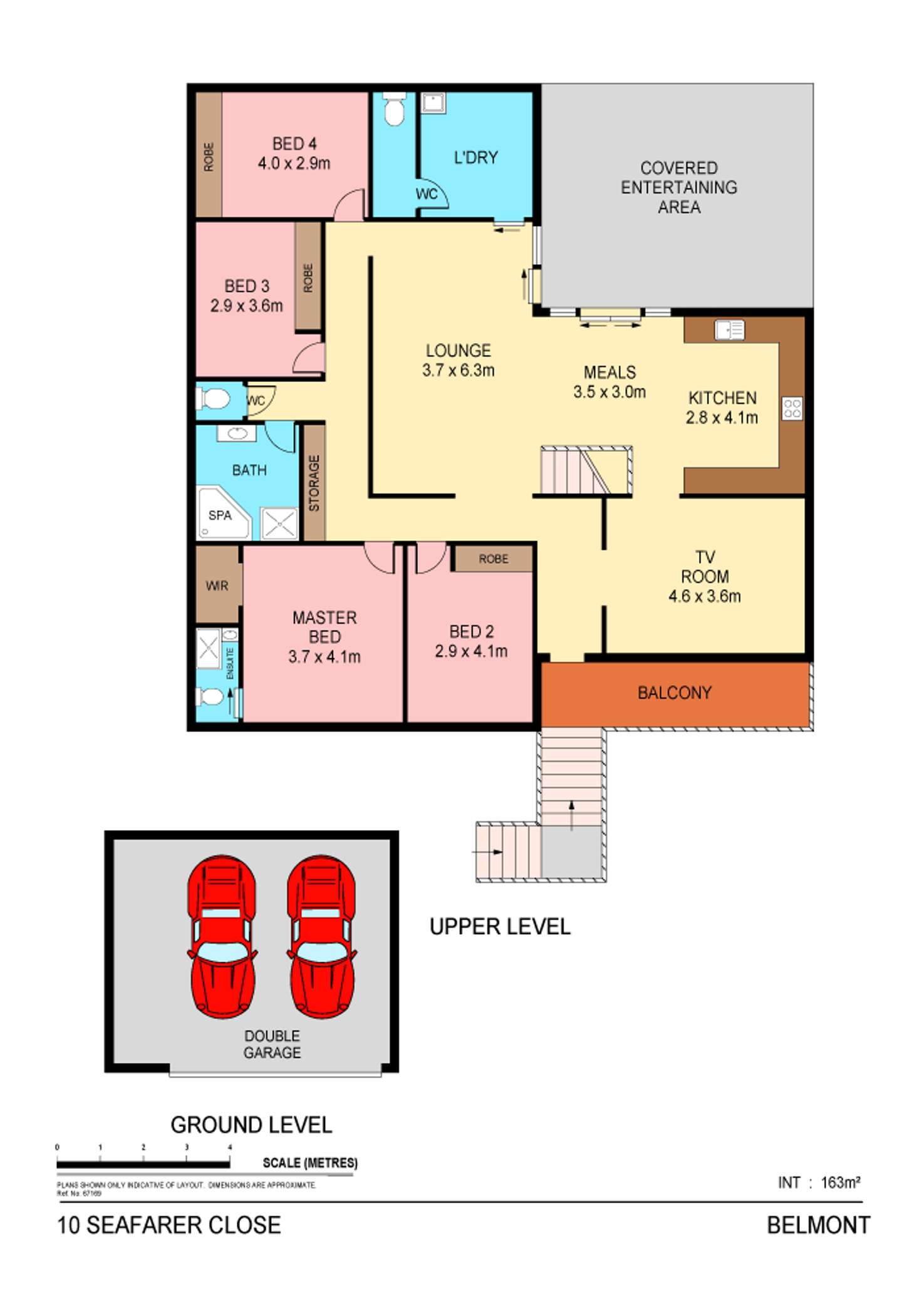 Floorplan of Homely house listing, 10 Seafarer Close, Belmont NSW 2280