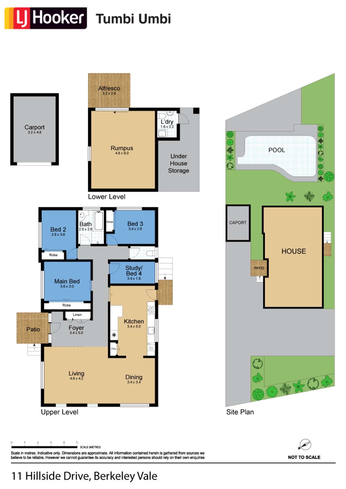 Floorplan of Homely house listing, 11 Hillside Drive, Berkeley Vale NSW 2261