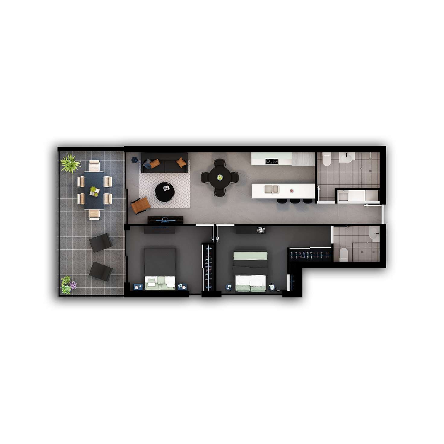 Floorplan of Homely apartment listing, 106/27 Ekibin Road, Annerley QLD 4103