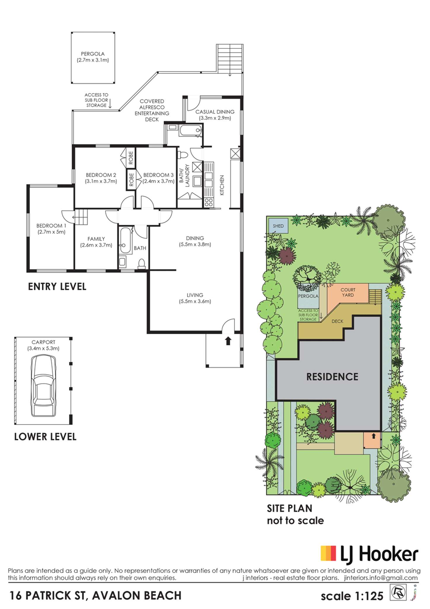 Floorplan of Homely house listing, 16 Patrick Street, Avalon Beach NSW 2107