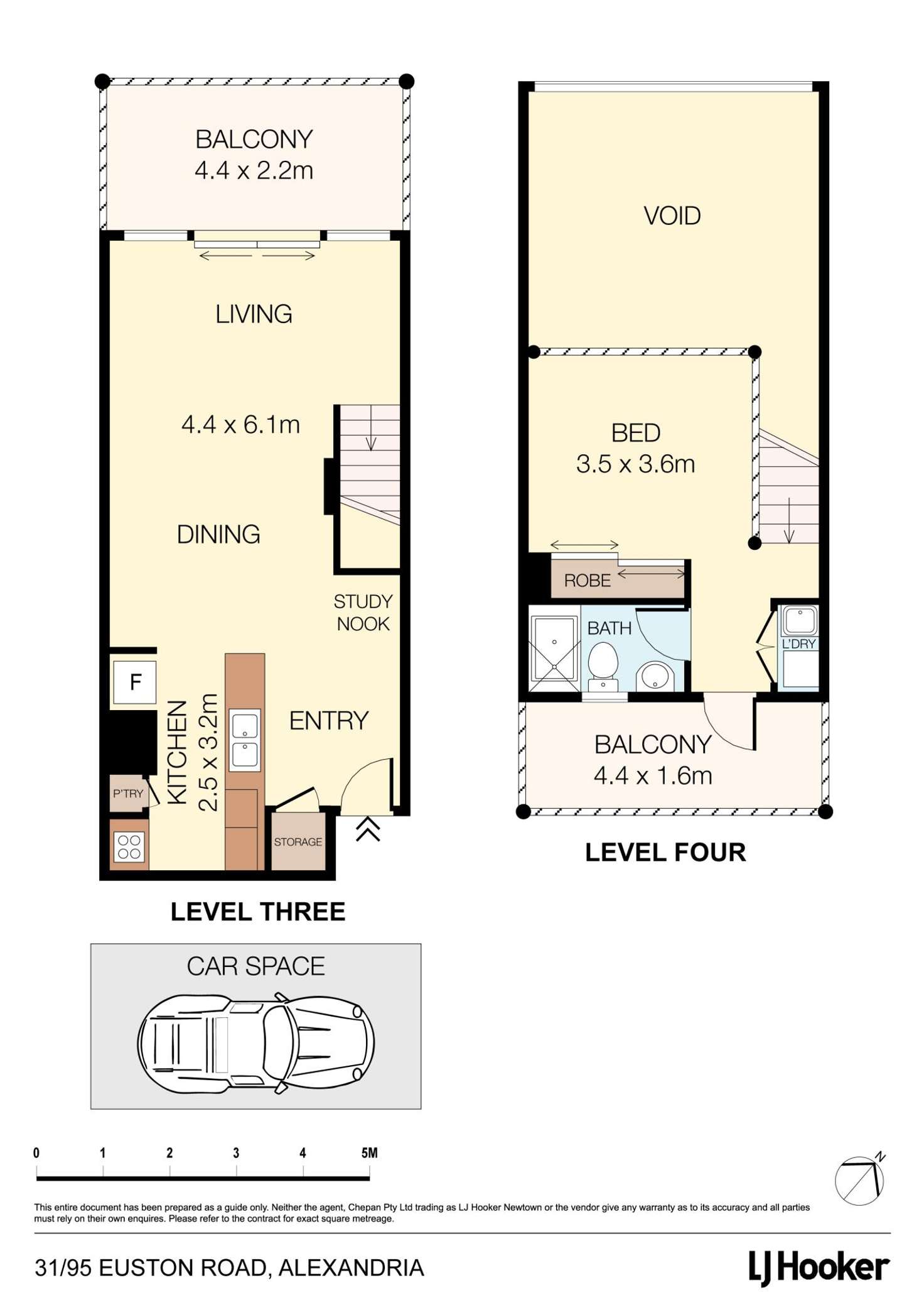 Floorplan of Homely apartment listing, 31/93-103 Euston Road, Alexandria NSW 2015