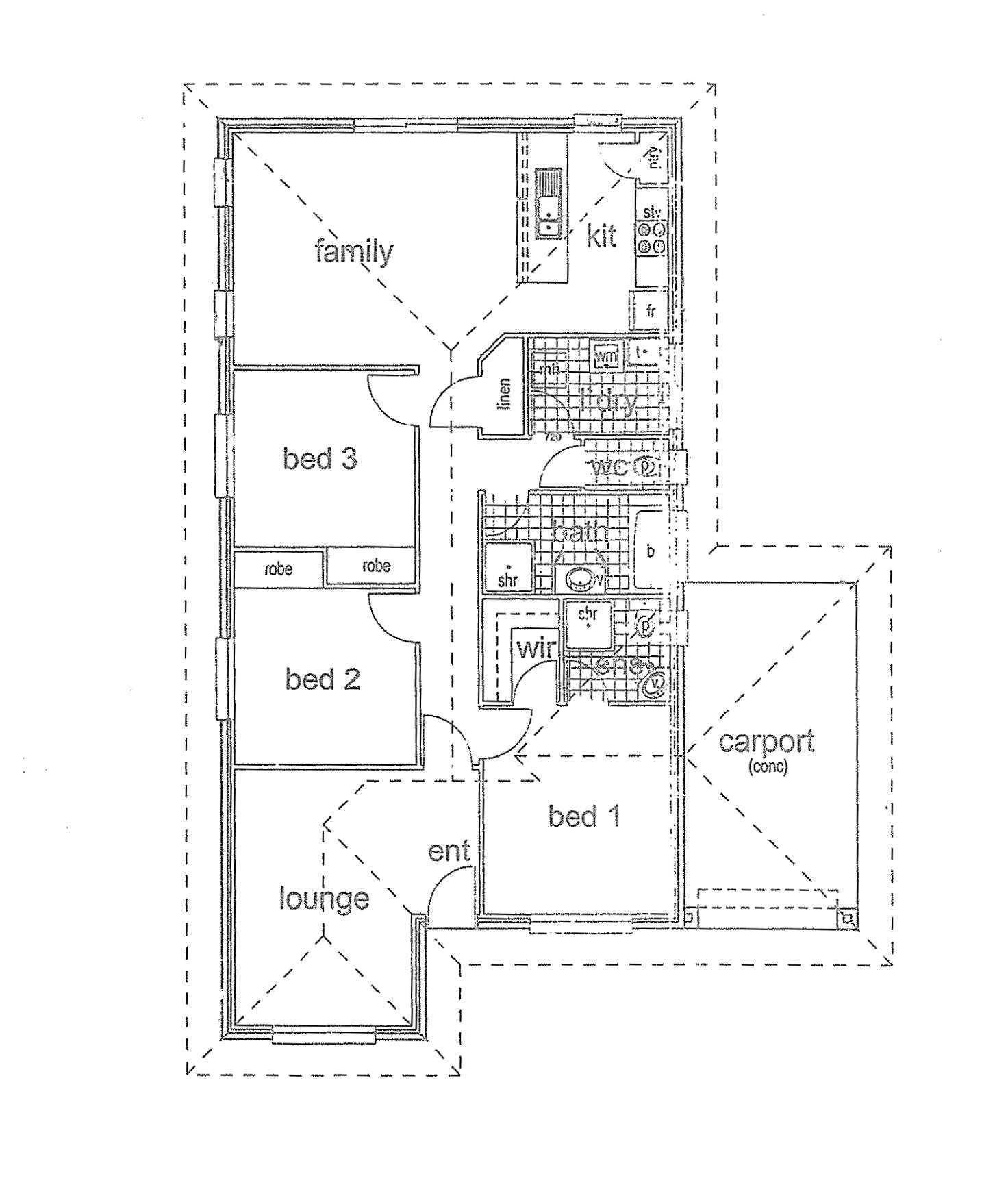 Floorplan of Homely house listing, 55A Pridham Blvd, Aldinga Beach SA 5173