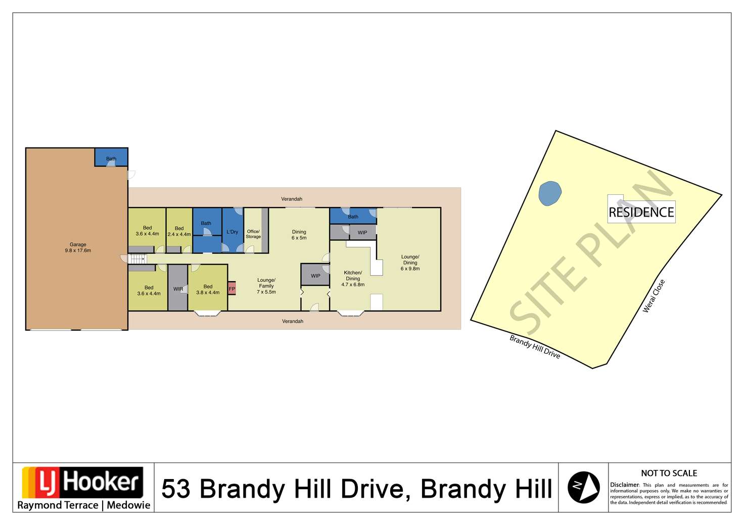 Floorplan of Homely house listing, 53 Brandy Hill Drive, Brandy Hill NSW 2324