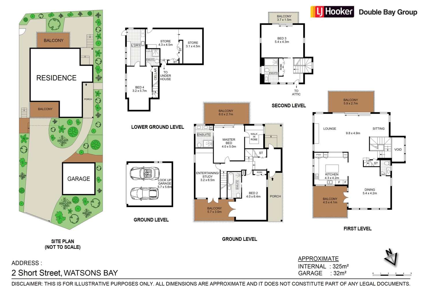 Floorplan of Homely house listing, 2 Short Street, Watsons Bay NSW 2030