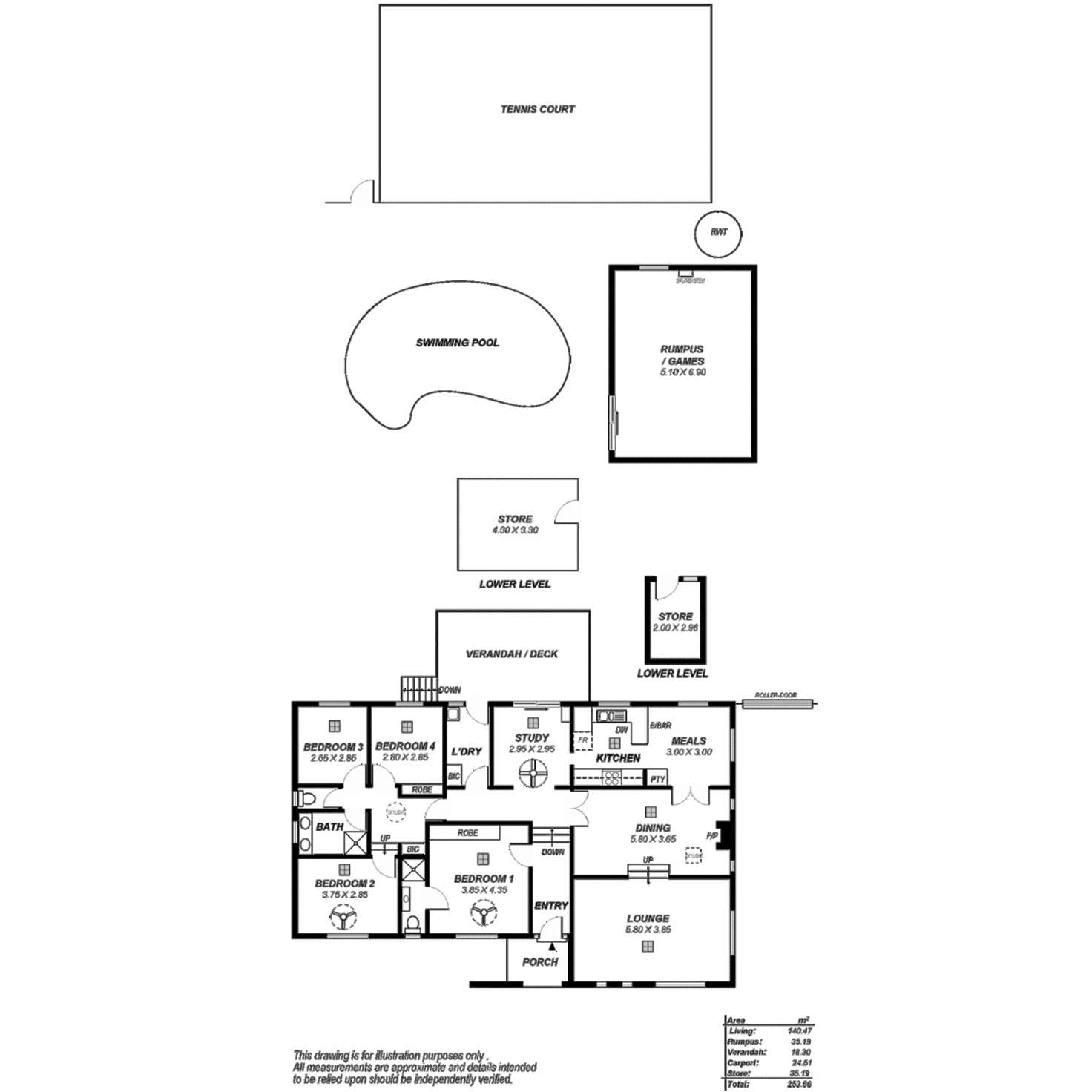 Floorplan of Homely house listing, 33 Milperra Avenue, Banksia Park SA 5091