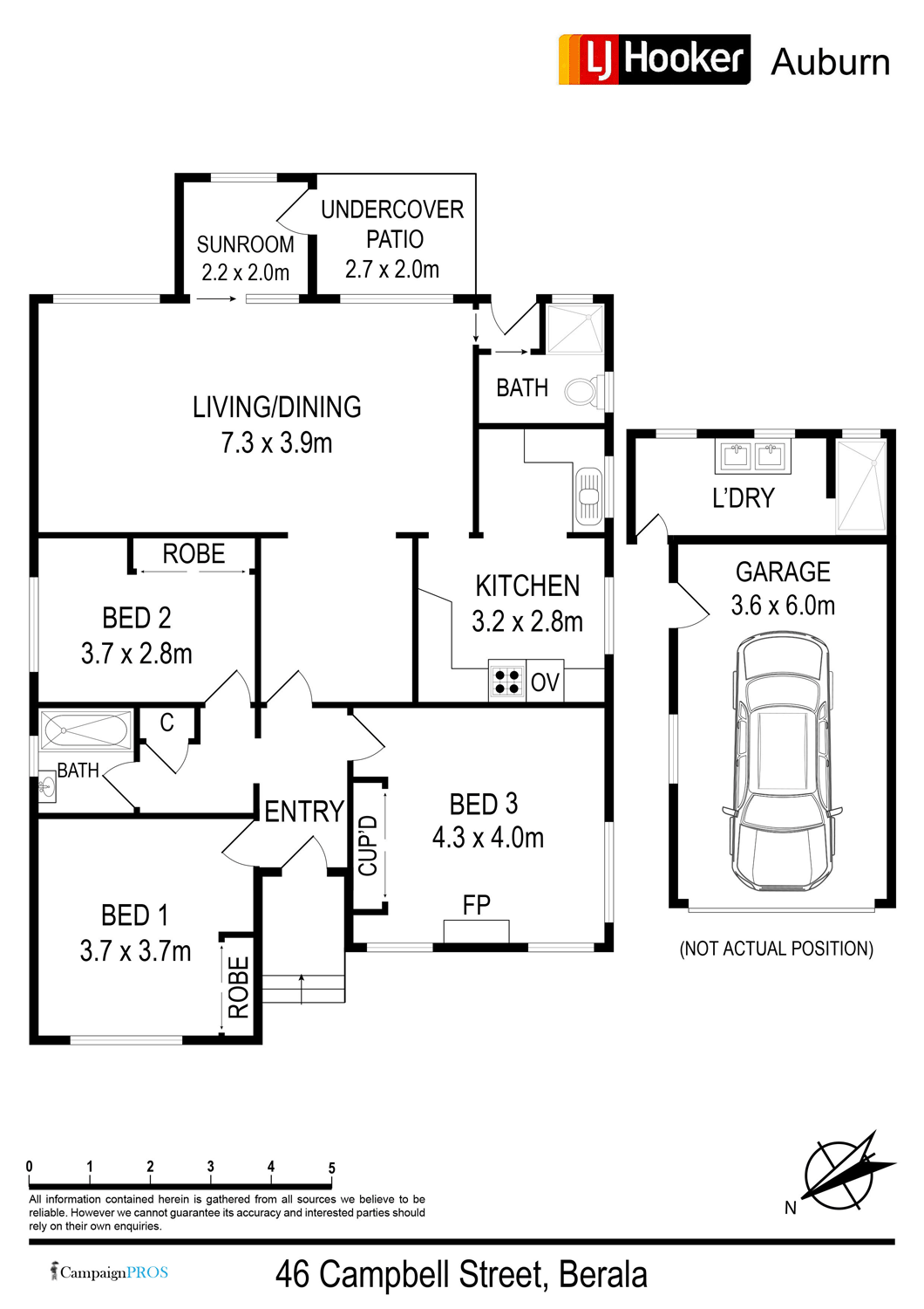 Floorplan of Homely house listing, 46 Campbell St, Berala NSW 2141