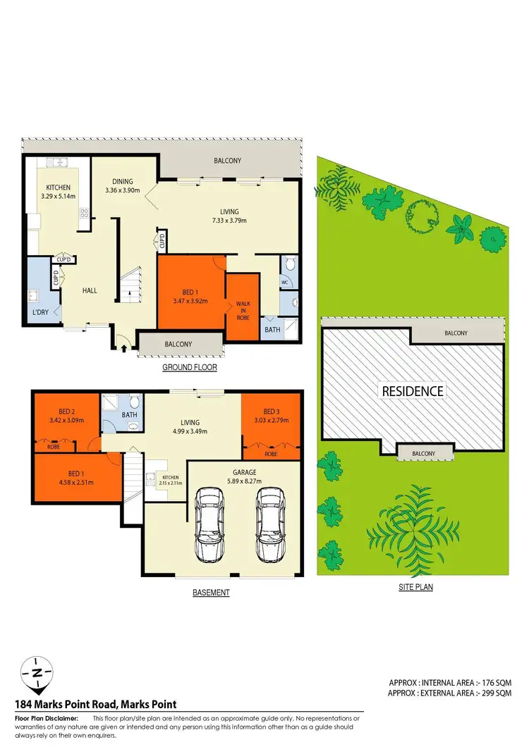Floorplan of Homely house listing, 184 Marks Point Road, Marks Point NSW 2280