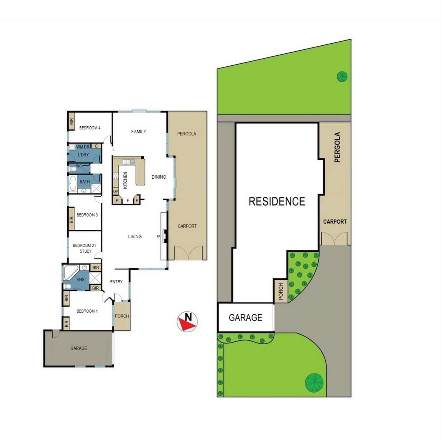 Floorplan of Homely house listing, 74 Mintaro Way, Seabrook VIC 3028