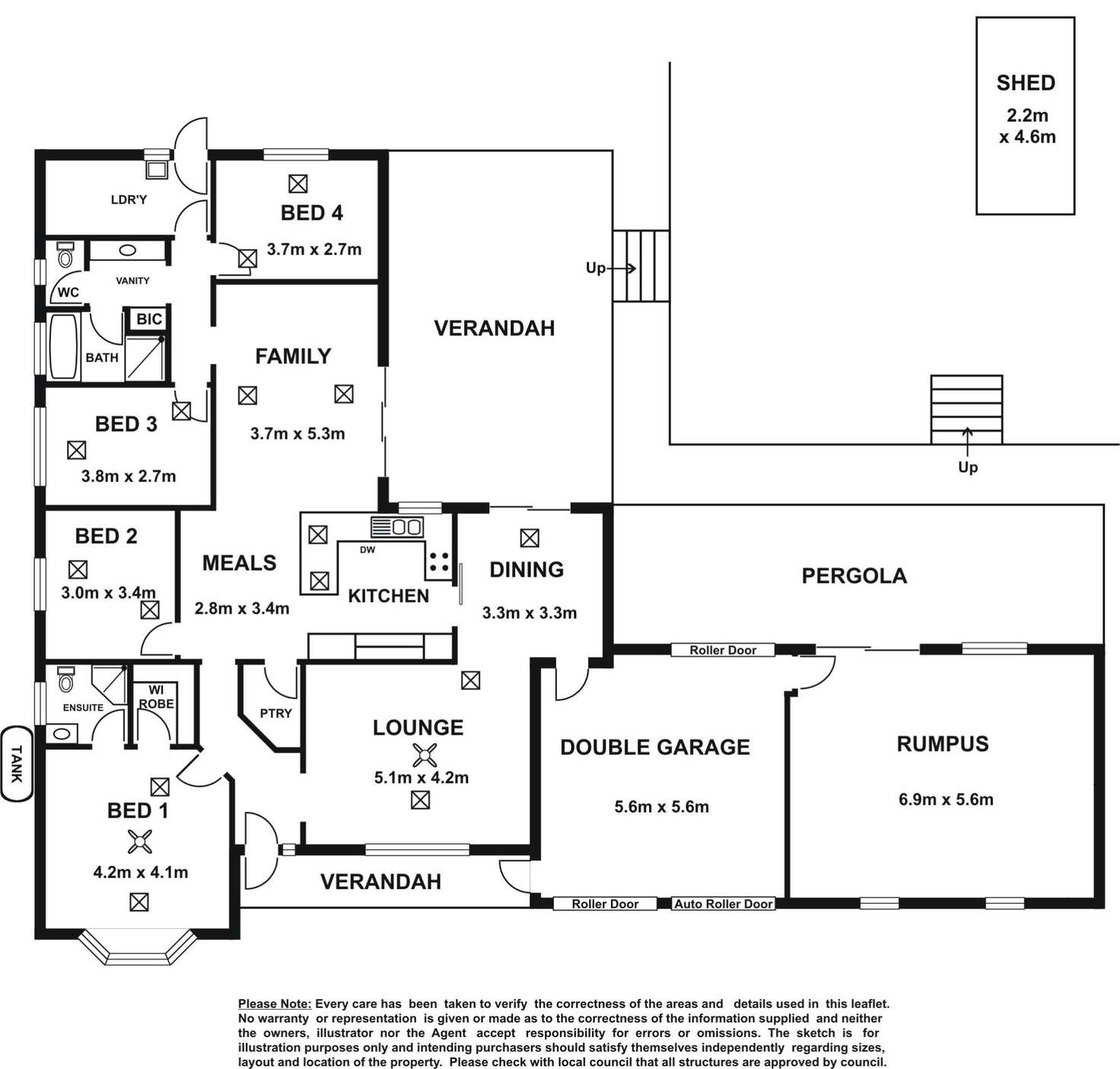 Floorplan of Homely house listing, 98 Homestead Drive, Aberfoyle Park SA 5159