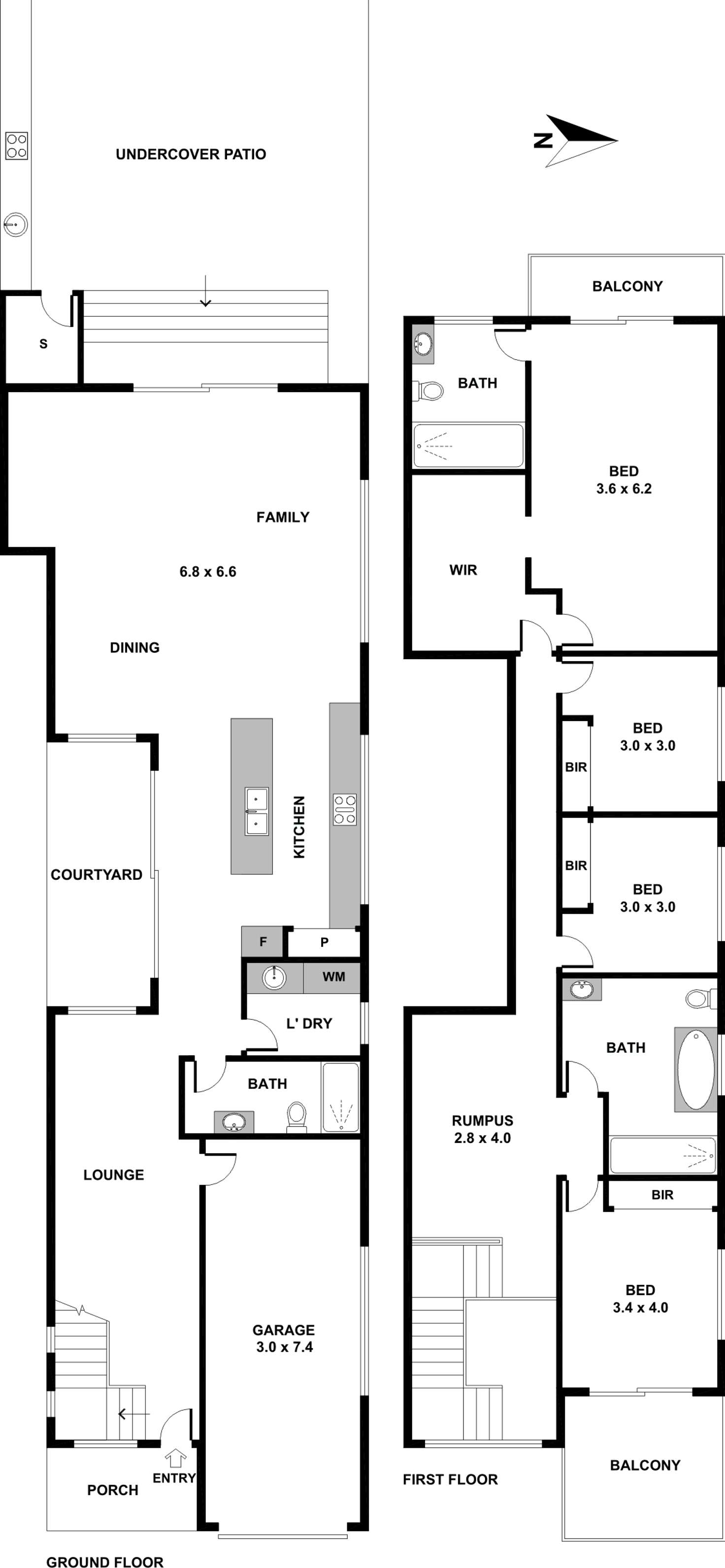 Floorplan of Homely house listing, 29a Higgins Street, Condell Park NSW 2200