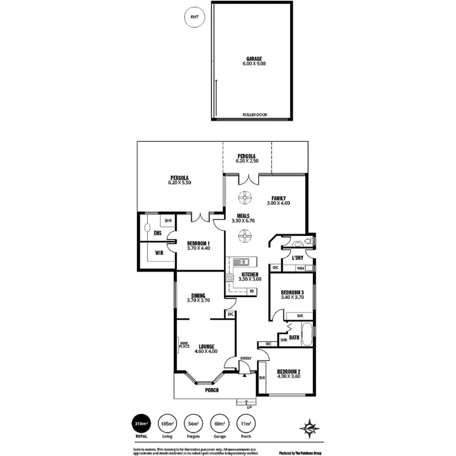 Floorplan of Homely house listing, 5 Ian Street, Broadview SA 5083