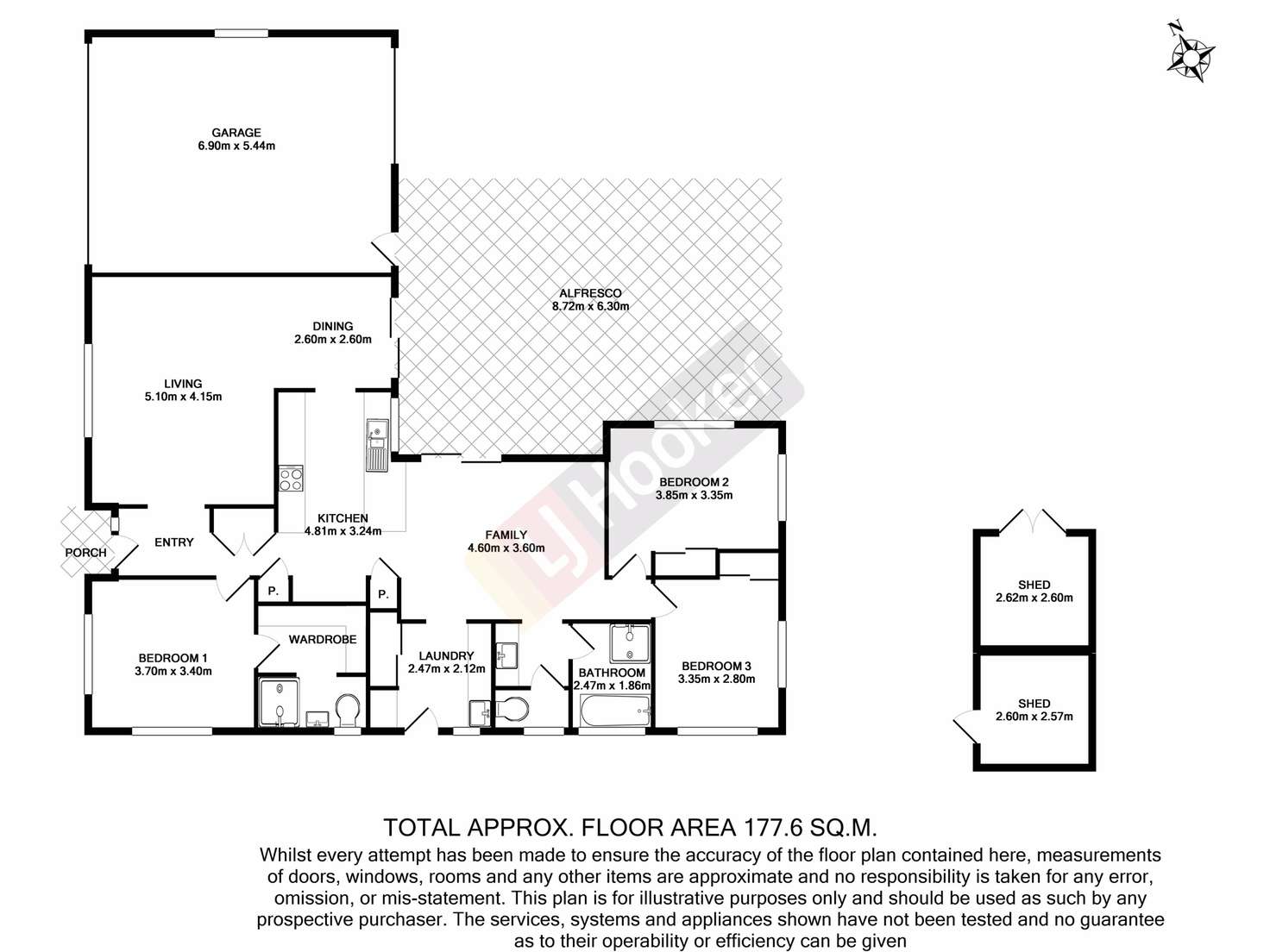 Floorplan of Homely house listing, 22 Bursaria Street, Algester QLD 4115