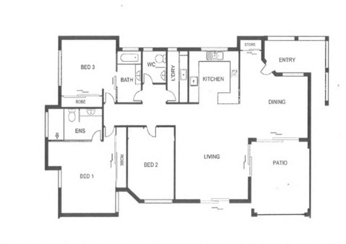 Floorplan of Homely apartment listing, 7/77 Arlington Esplanade, Clifton Beach QLD 4879