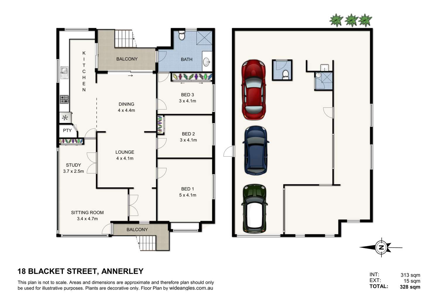 Floorplan of Homely house listing, 18 Blacket Street, Annerley QLD 4103