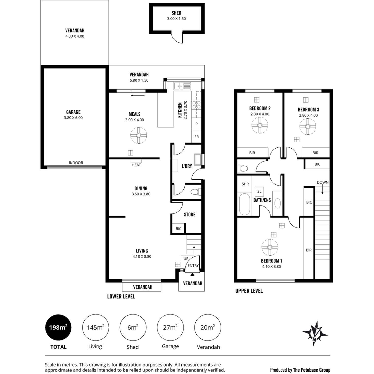 Floorplan of Homely house listing, 2/3 Boothby Court, Unley SA 5061