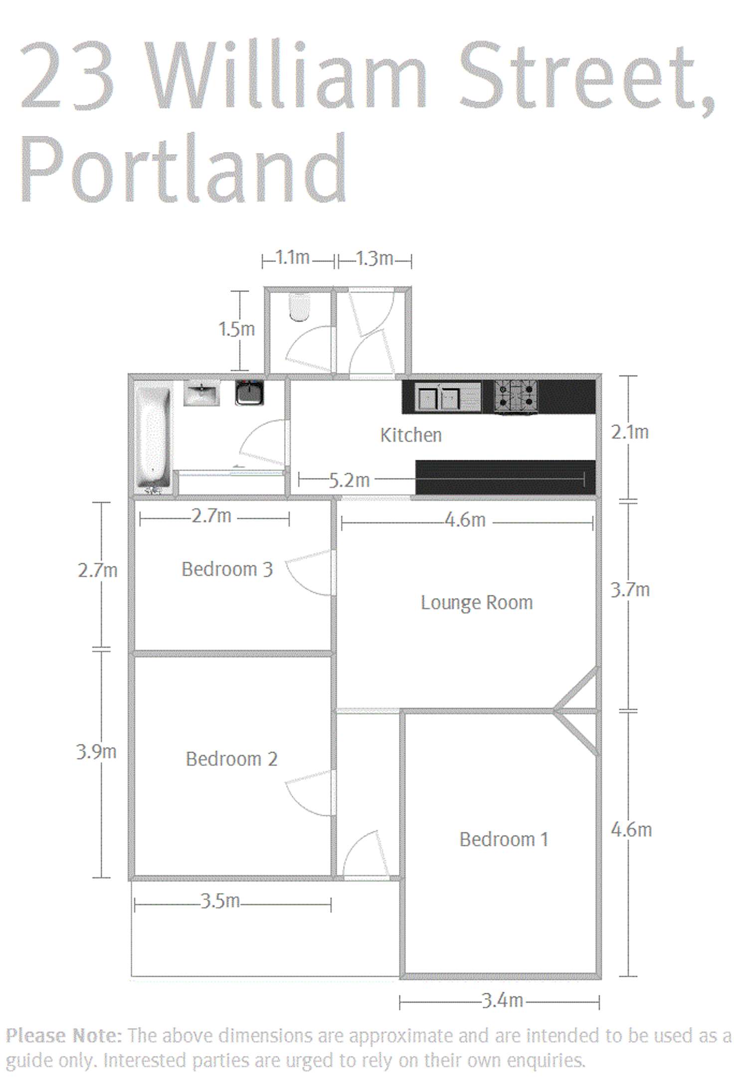 Floorplan of Homely house listing, 23 William Street, Portland NSW 2847