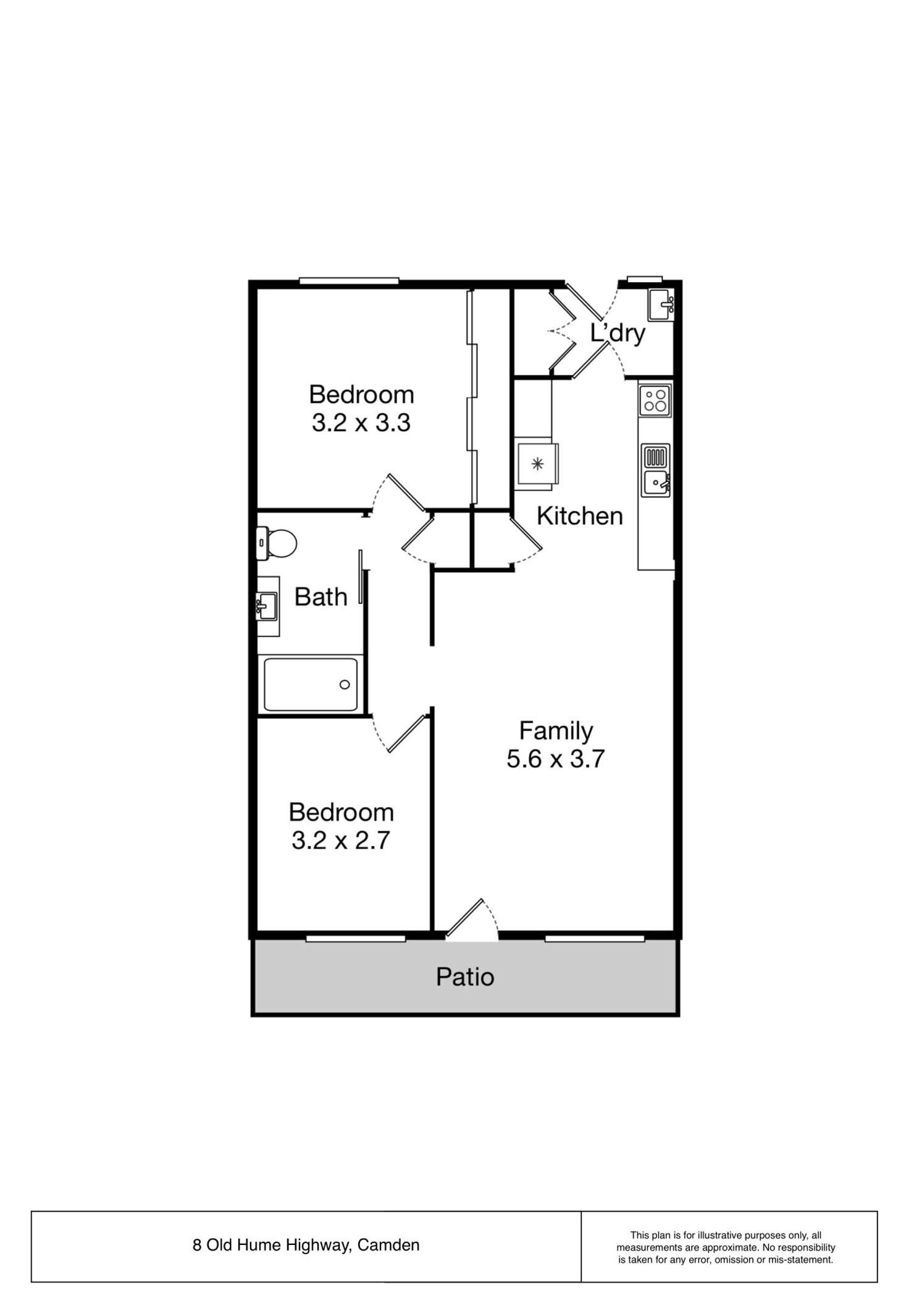 Floorplan of Homely retirement listing, Address available on request