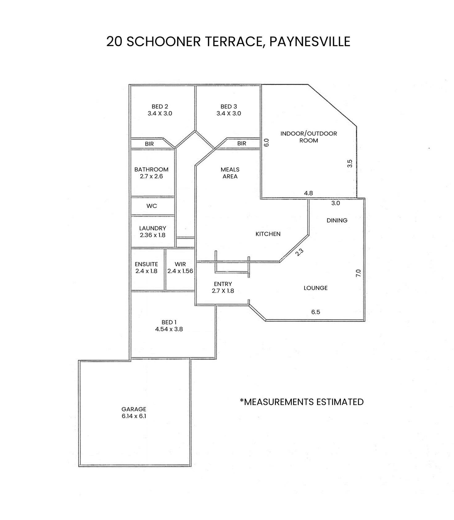 Floorplan of Homely house listing, 20 Schooner Terrace, Paynesville VIC 3880