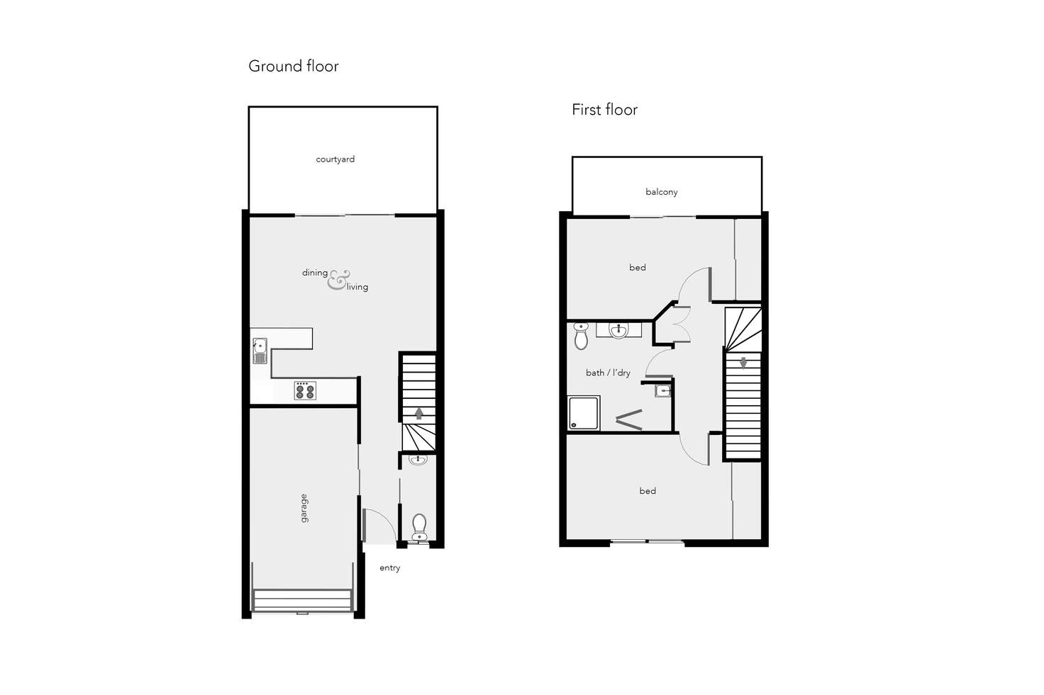 Floorplan of Homely unit listing, 19/10-16 Digger Street, Cairns North QLD 4870