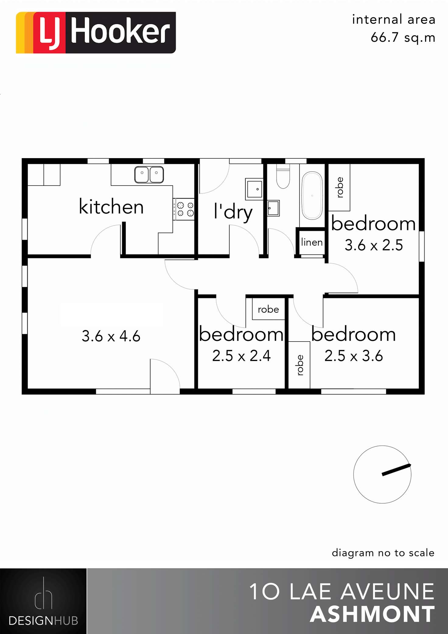 Floorplan of Homely house listing, 10 Lae Avenue, Ashmont NSW 2650