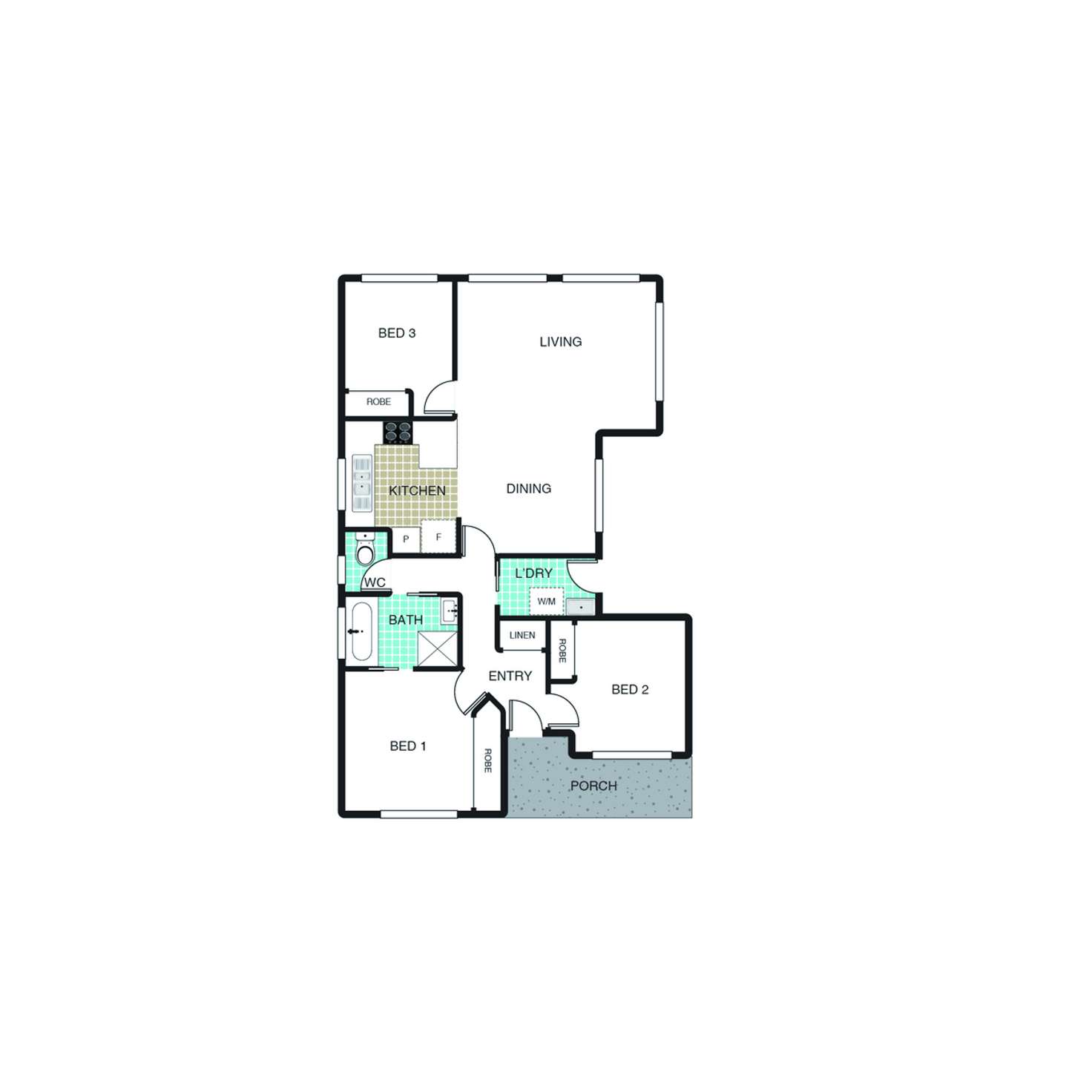 Floorplan of Homely house listing, 33 Corringle Close, Amaroo ACT 2914