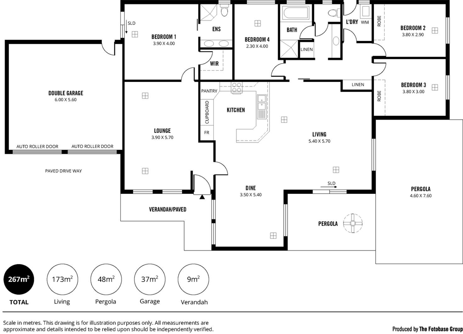 Floorplan of Homely house listing, 2 Greenleaf Court, Mawson Lakes SA 5095