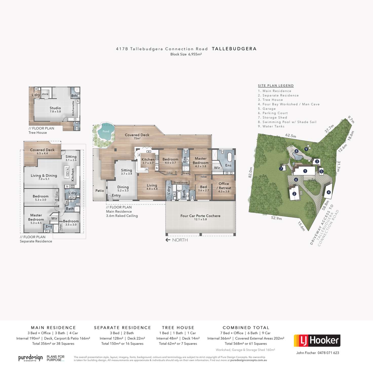 Floorplan of Homely house listing, 417B Tallebudgera Connection Road, Tallebudgera QLD 4228