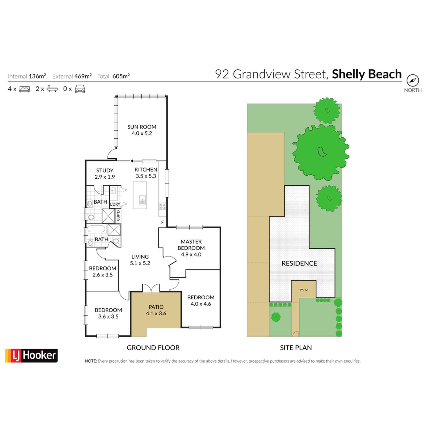 Floorplan of Homely house listing, 92 Grandview Street, Shelly Beach NSW 2261