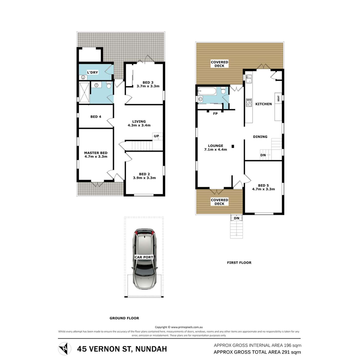 Floorplan of Homely house listing, 45 Vernon Street, Nundah QLD 4012