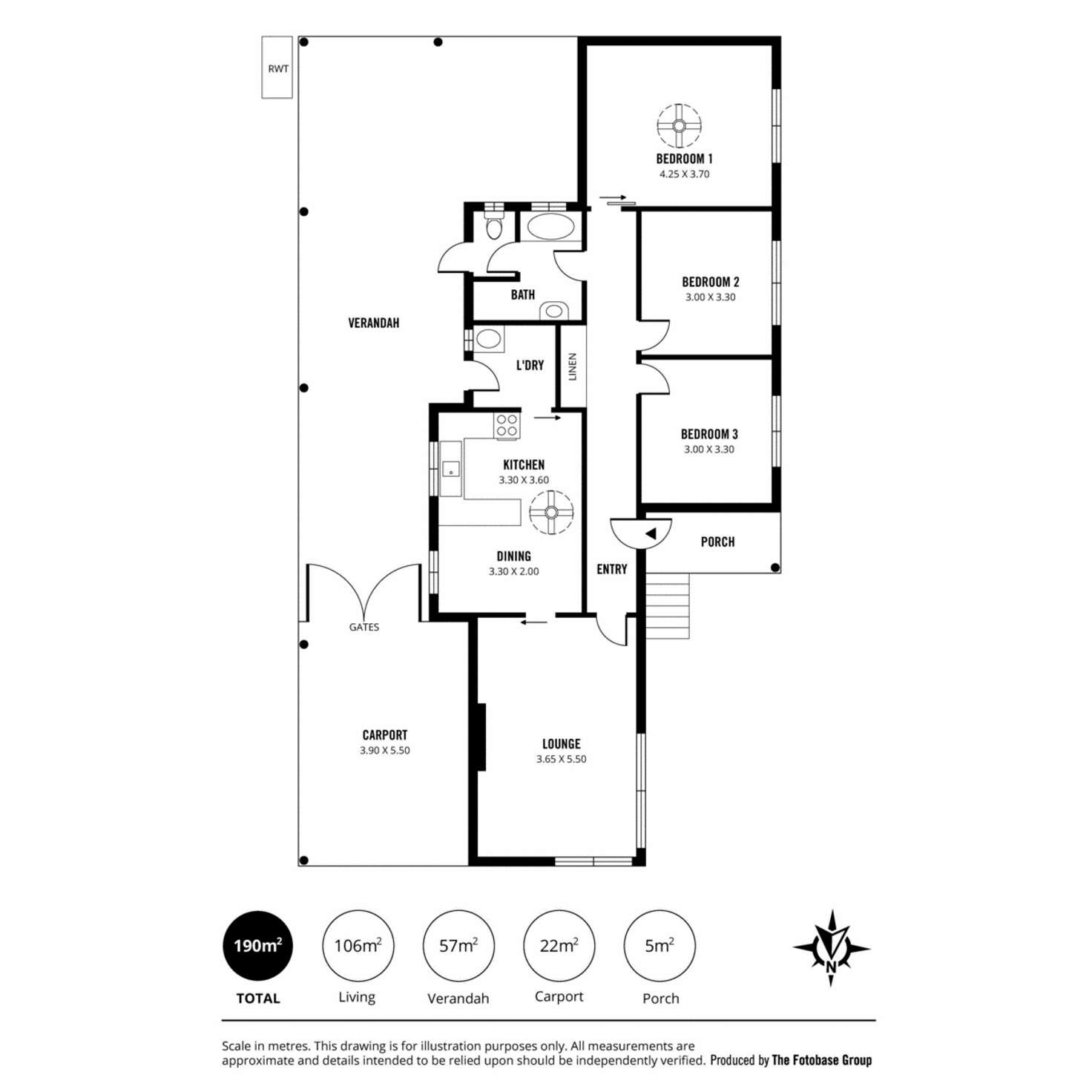 Floorplan of Homely house listing, 2 Le Hunte Street, Seaview Downs SA 5049
