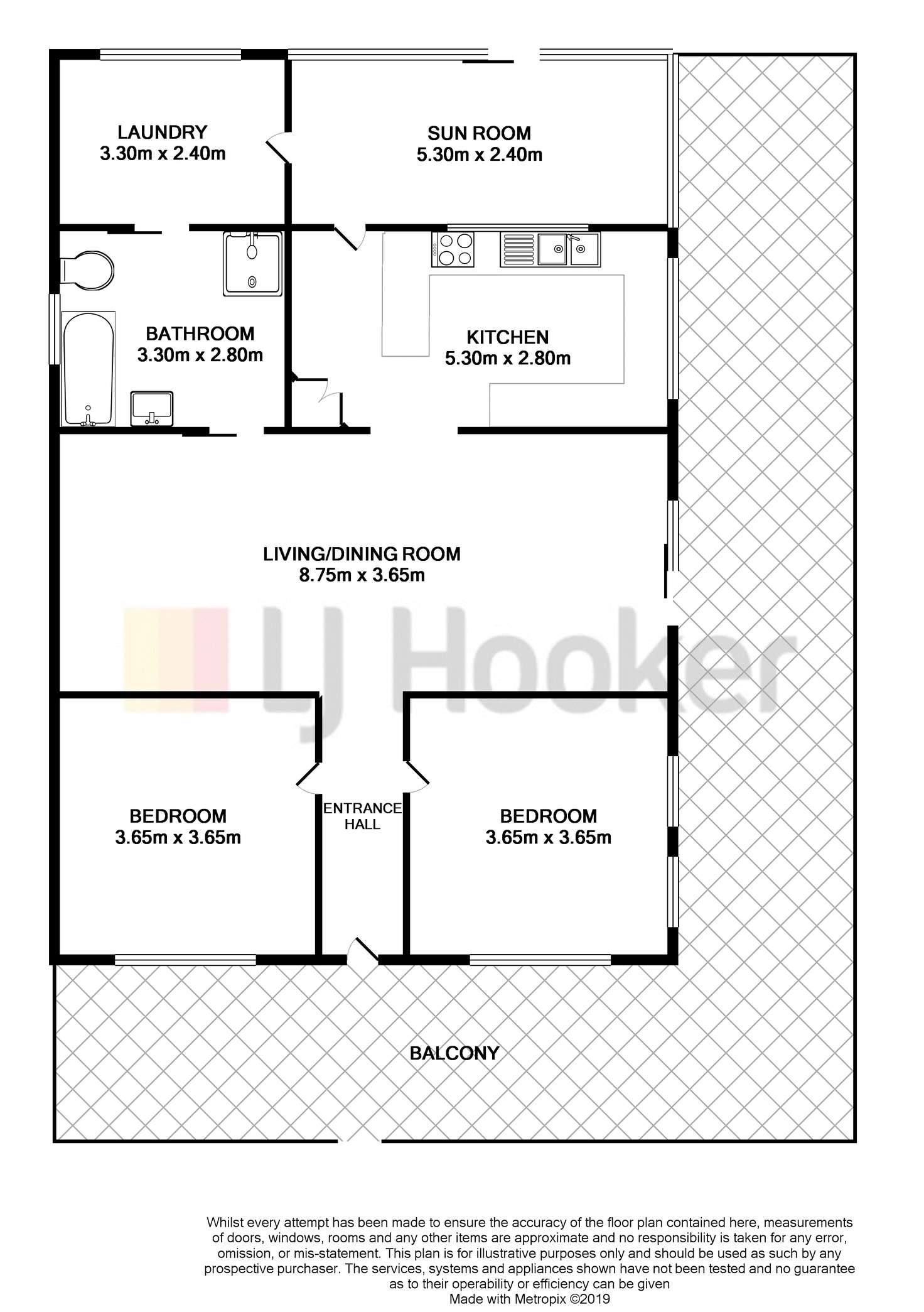 Floorplan of Homely house listing, 18 Sergeant Street, Cessnock NSW 2325