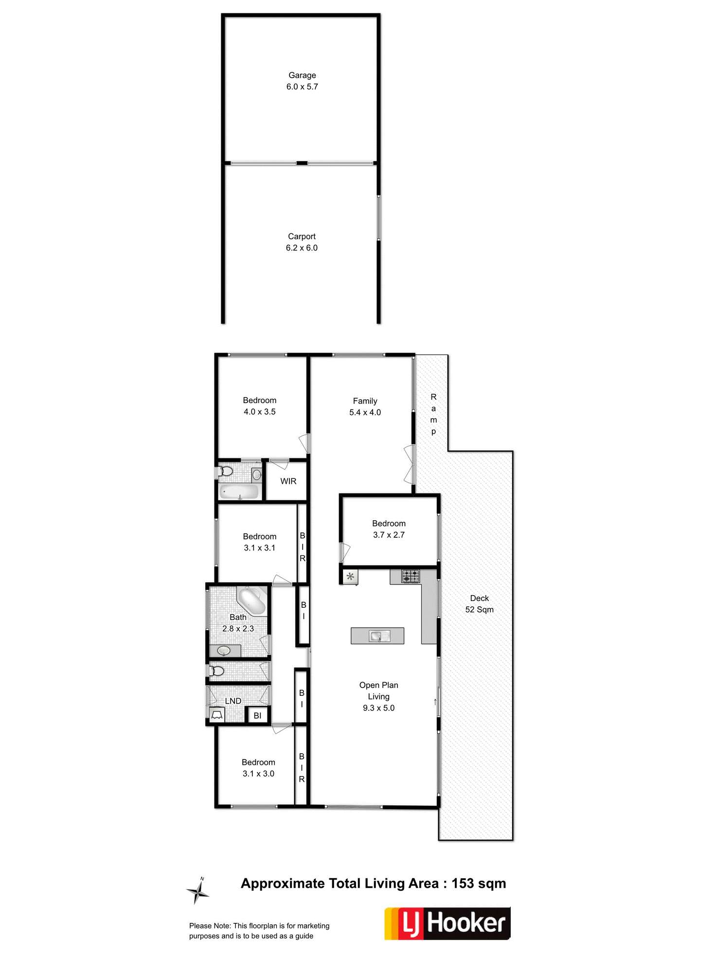 Floorplan of Homely house listing, 11A Iden Road, Bagdad TAS 7030