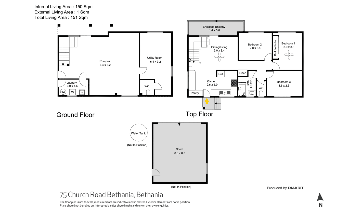 Floorplan of Homely house listing, 75 Church Road, Bethania QLD 4205