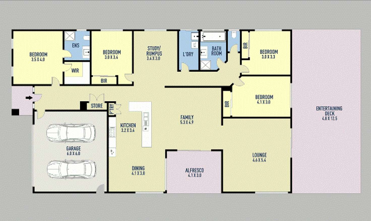 Floorplan of Homely house listing, 32 Clyde Avenue, St Leonards VIC 3223